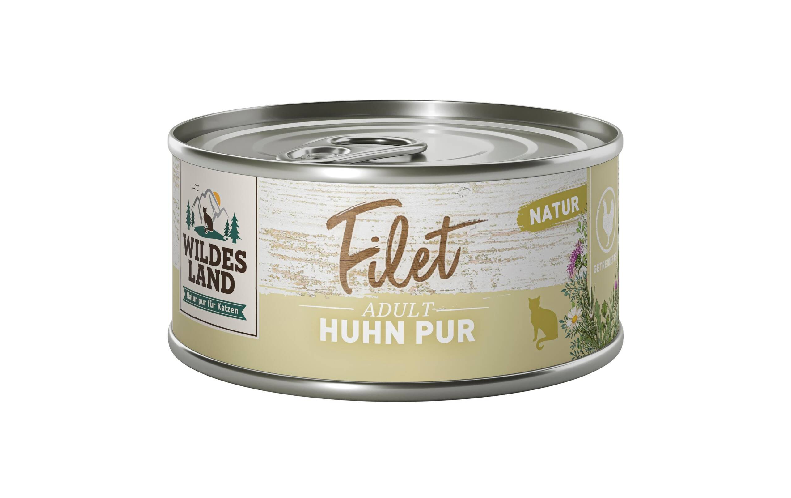 Wildesland Cat Filet Huhn Pur 12x80g