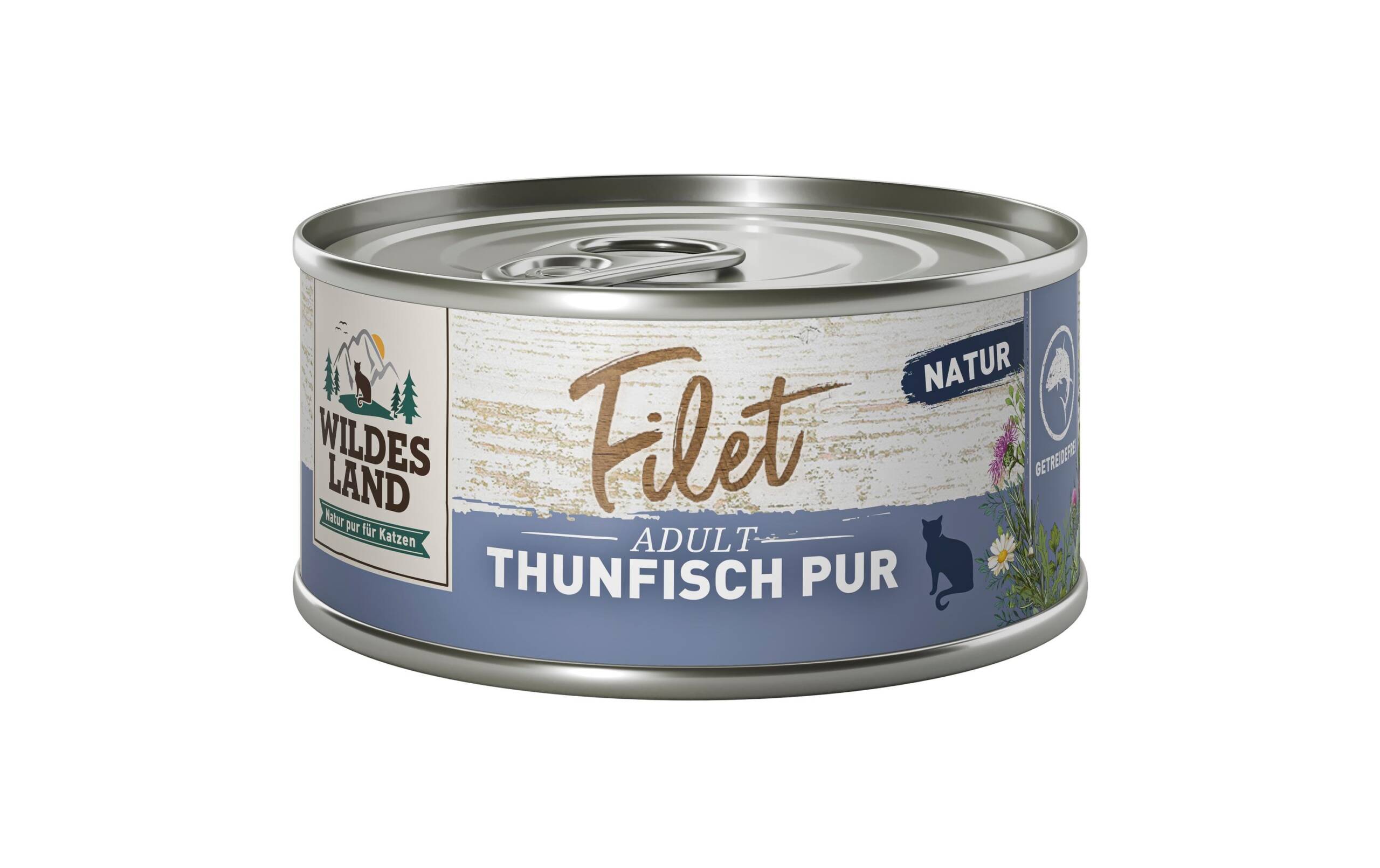 Wildesland Cat Filet Thunfisch Pur 12x80g