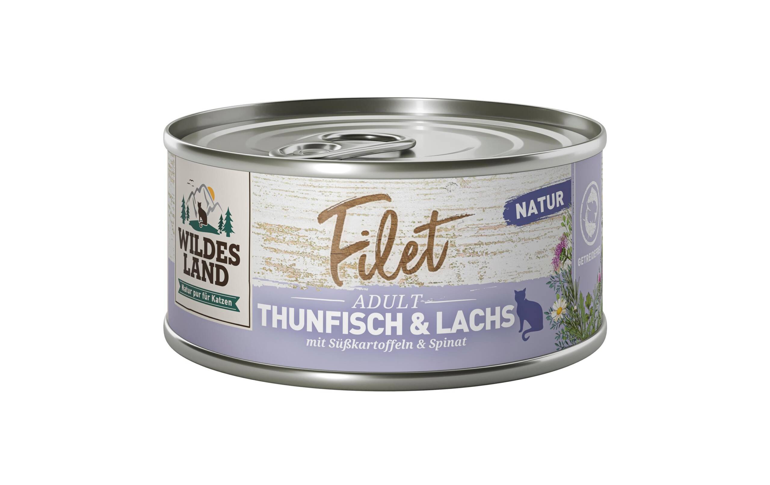 Wildesland Cat Filet Thunfisch & Lachs 12x80g