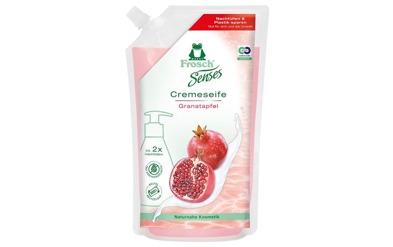 Frosch Cremeseife Granatapfel Nachfüllbeut. 500 ml
