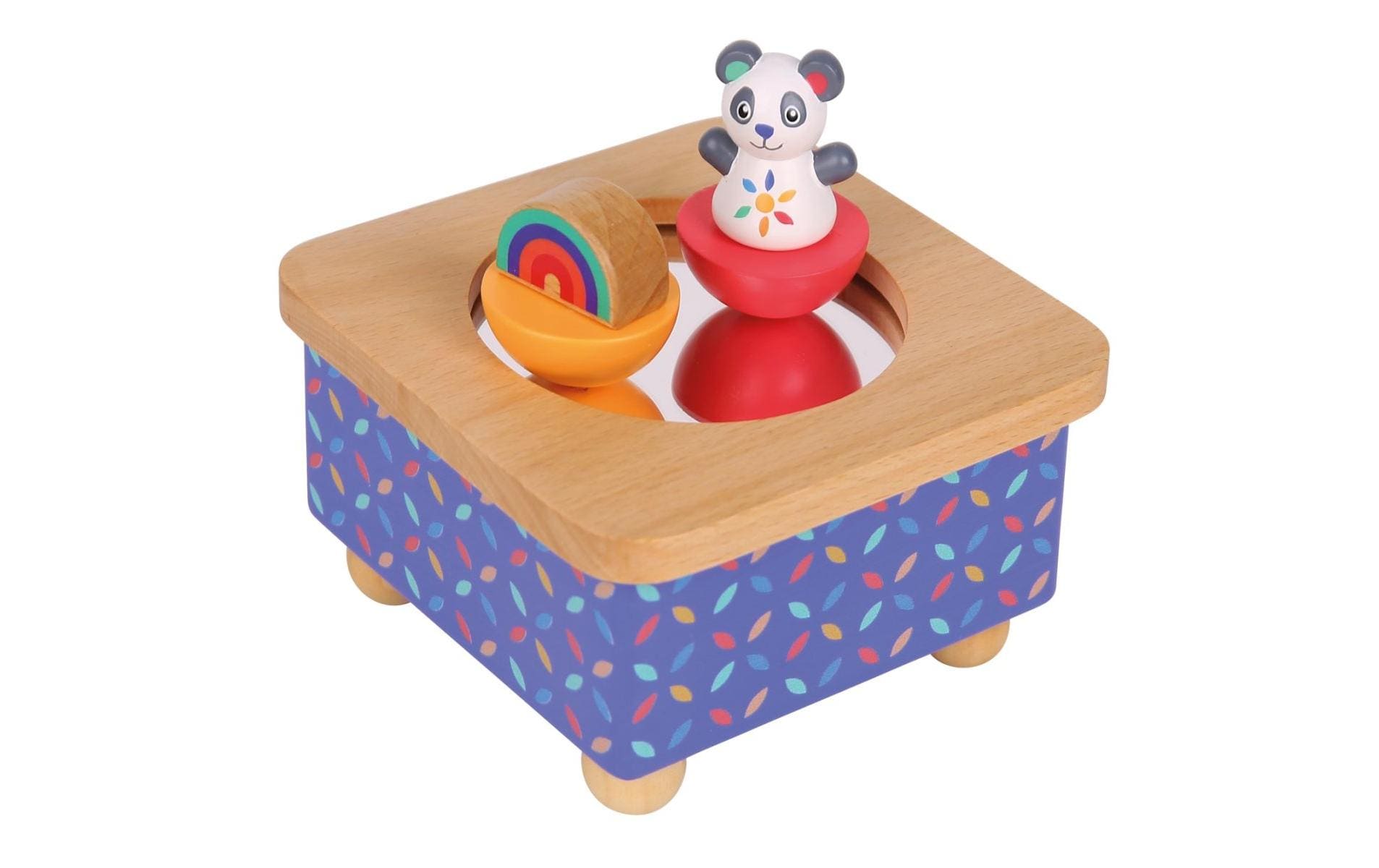 Musikdose Panda FSC Holz