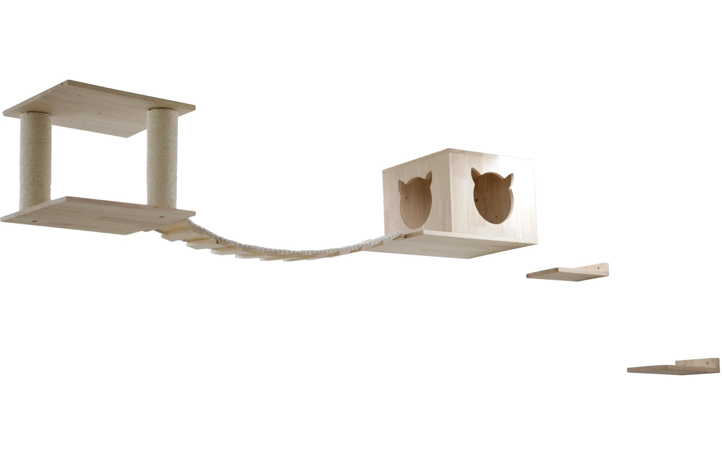 Kerbl Katzenspielplatz Top, natur/weiss