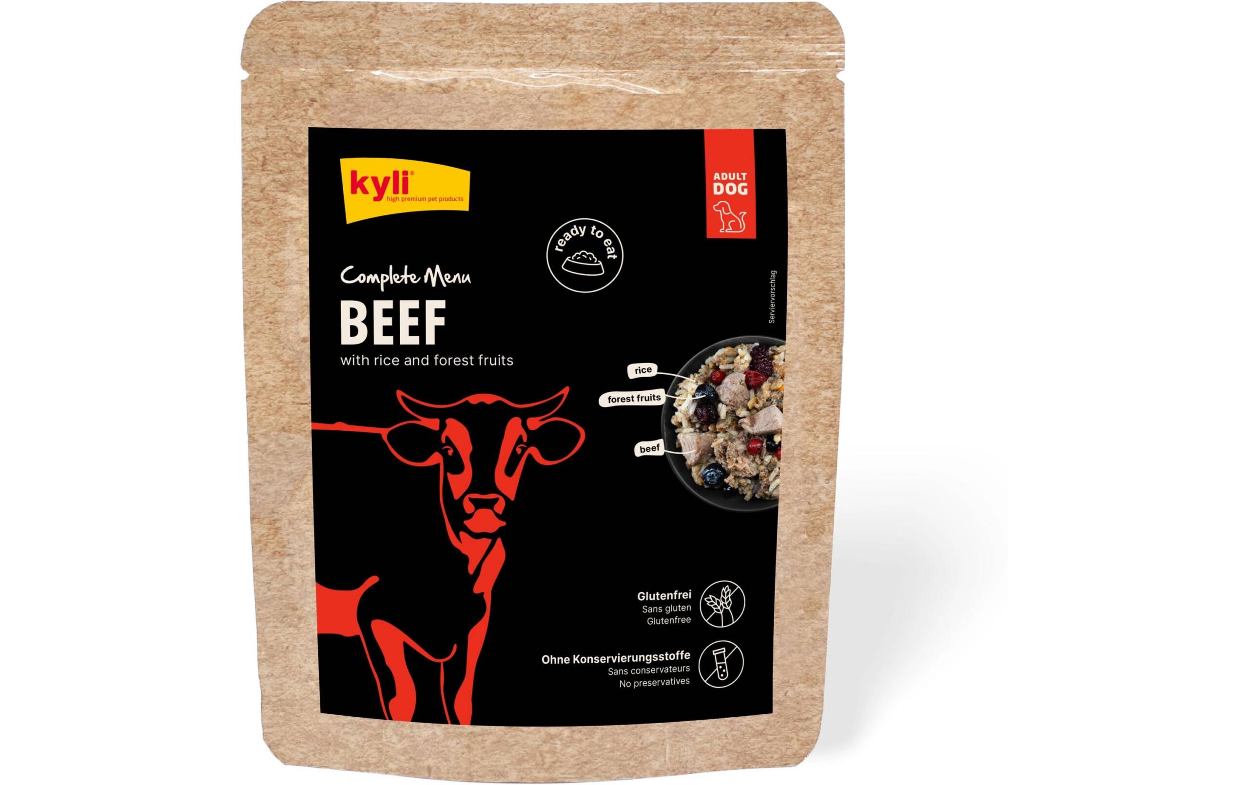 kyli Complete Menu Beef 150g