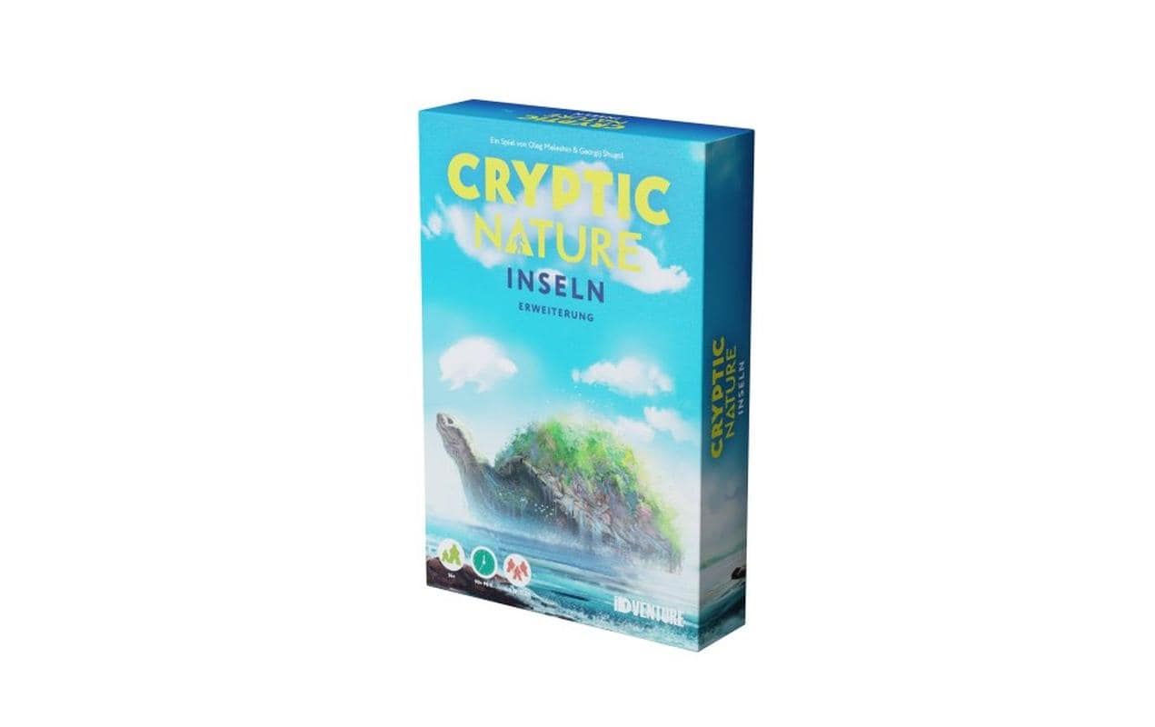 Kennerspiel Cryptic Nature Islands Erw. Erweiterung zum kompetitiven Stragiespiel