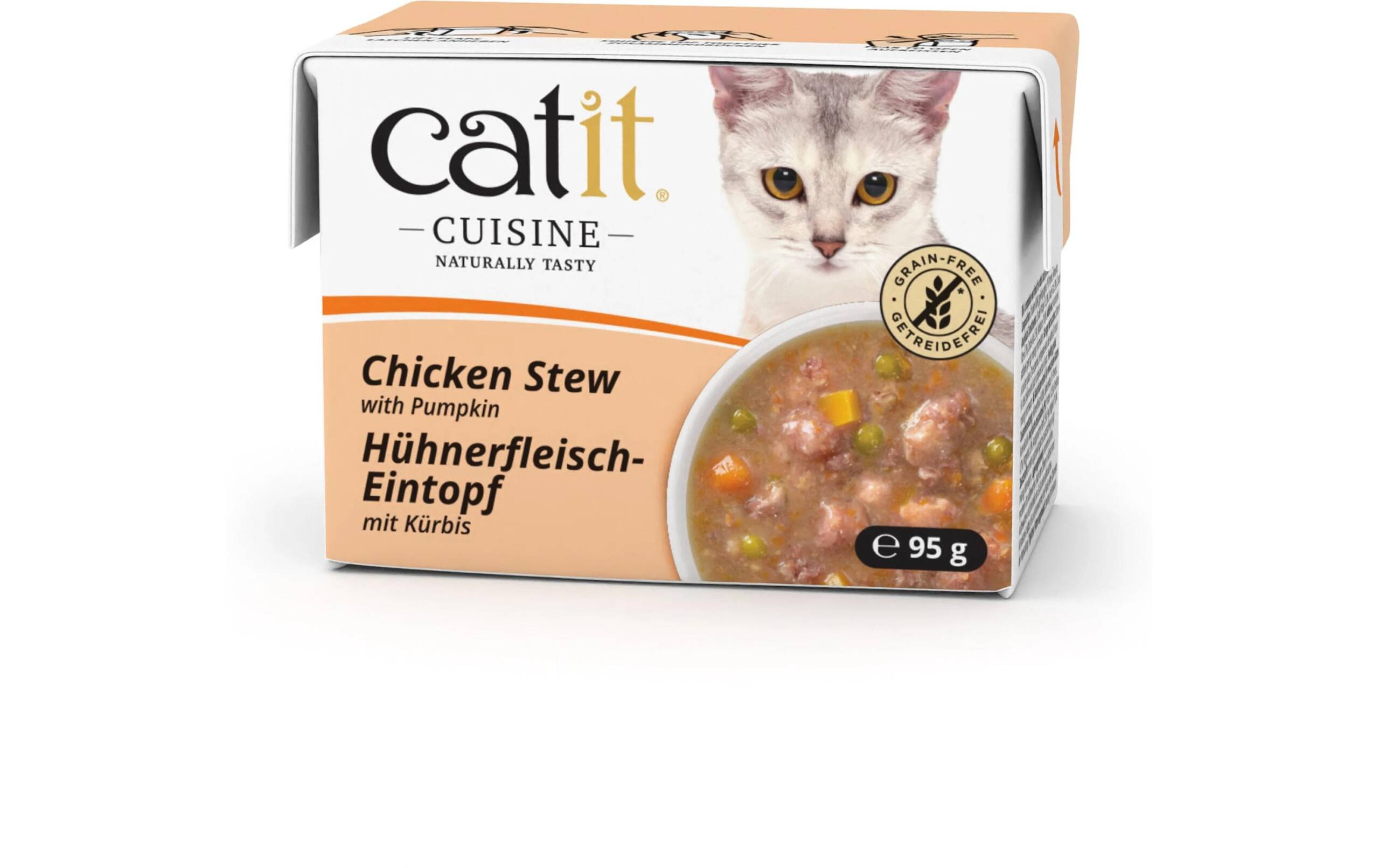 Catit Cuisine Huhn/Kürbis 95g