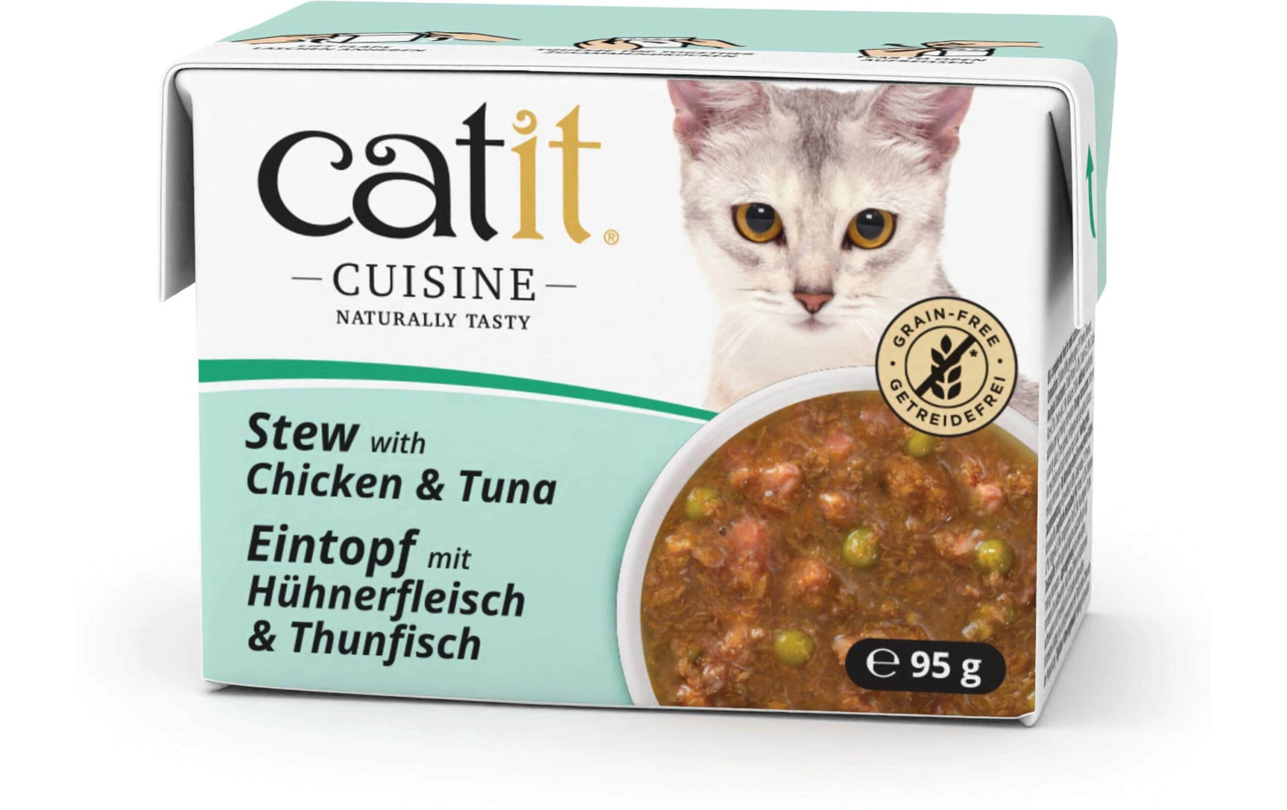 Catit Cuisine Poulet & Thon 95g