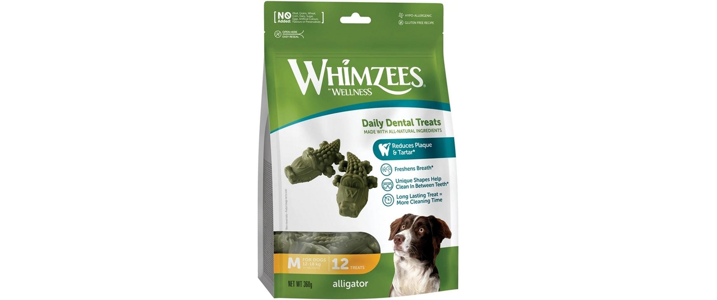 Whimzees Krokodil Gr.M 360g