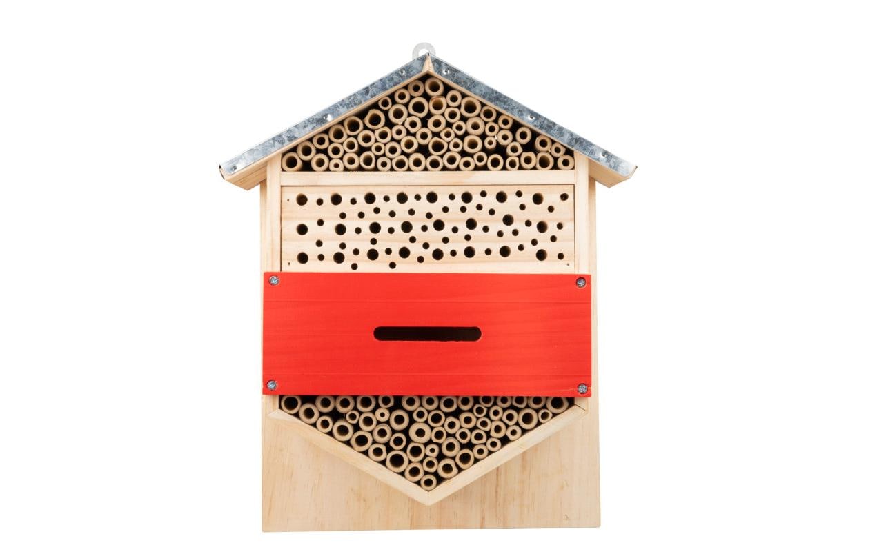 Windhager FSC Insektenhotel Hexagon 10x28x33.5cm, natur