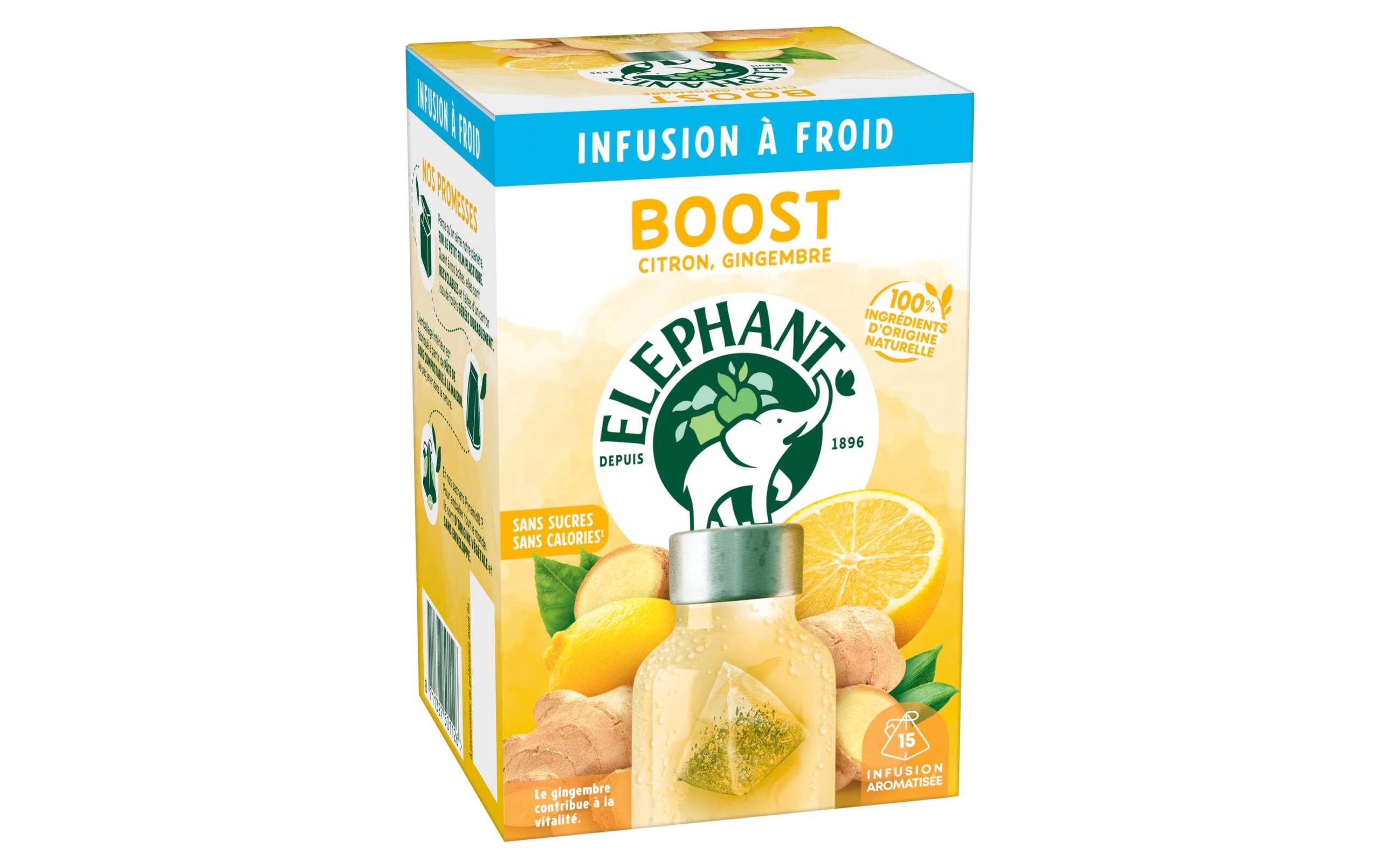 Eléphant Cold Infusion a Froid Boost 15 Stück
