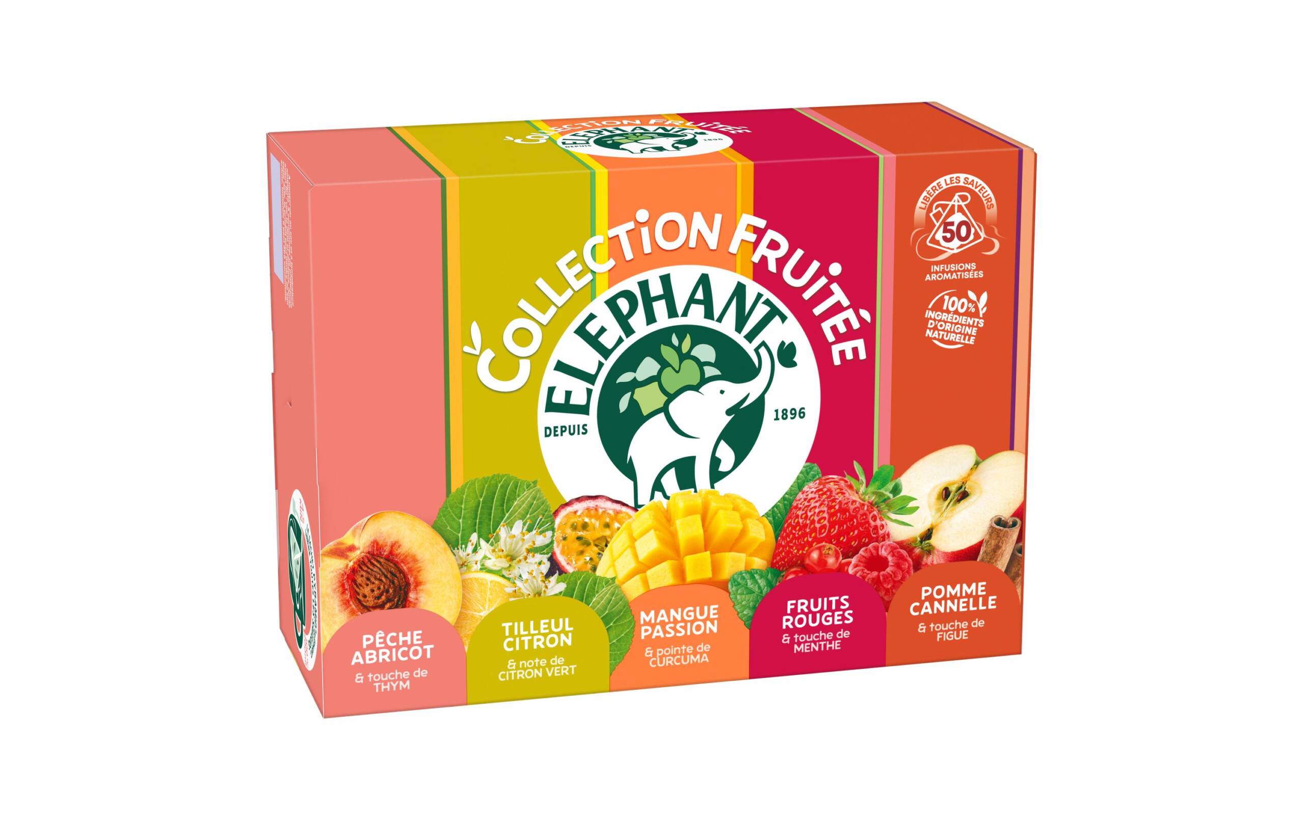 Eléphant Collection Fruitée 50 Stück