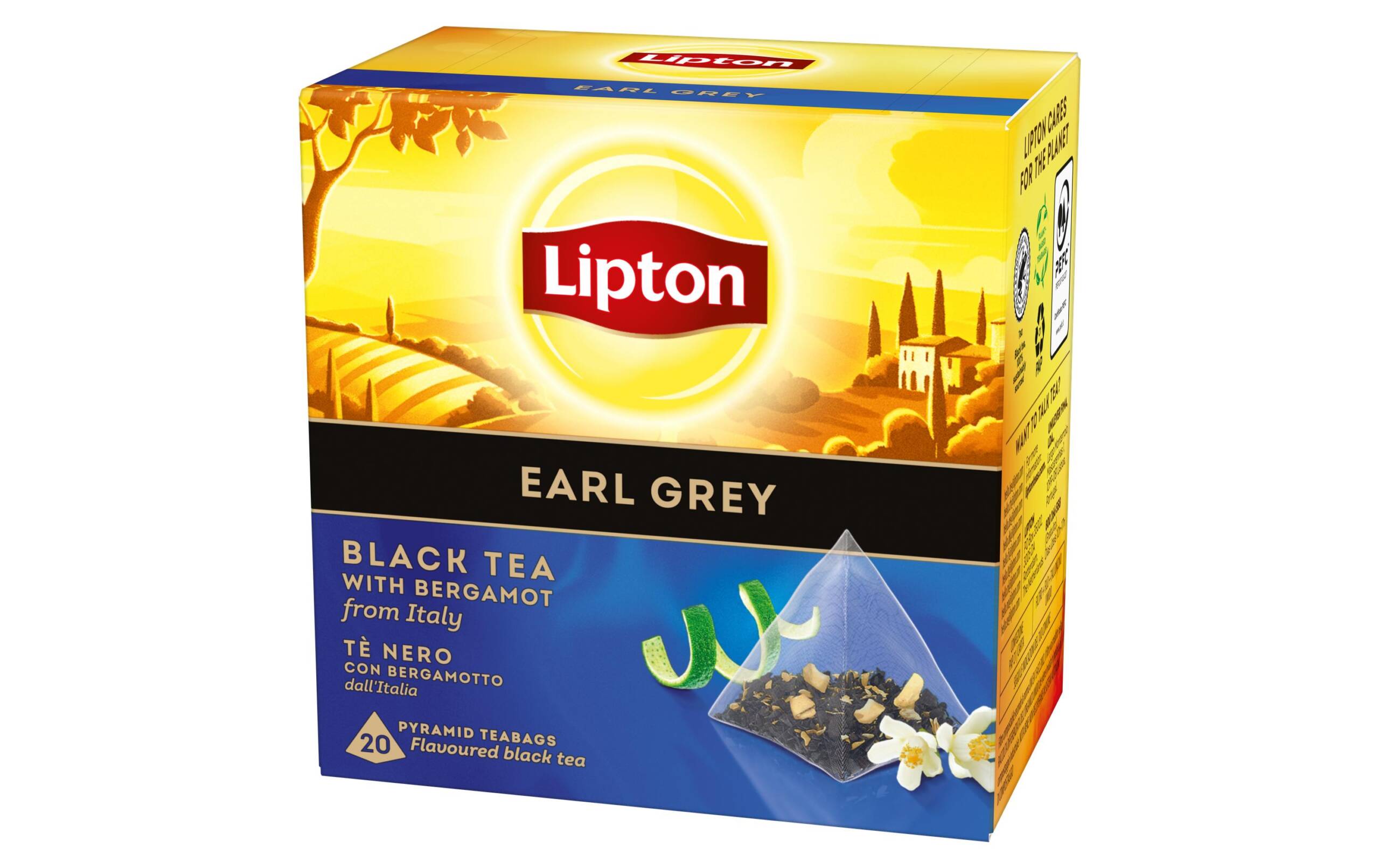 Lipton Schwarztee Earl Grey 20 Stück