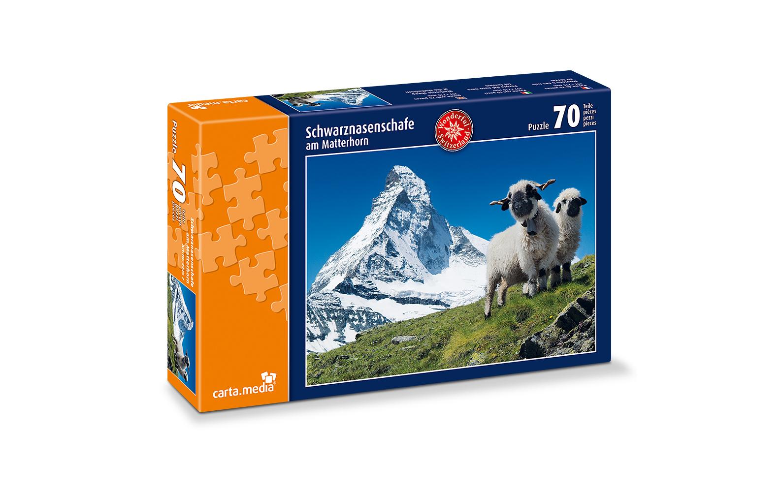 Schwarznasenschaffe beim Matterhorn 70 Teile