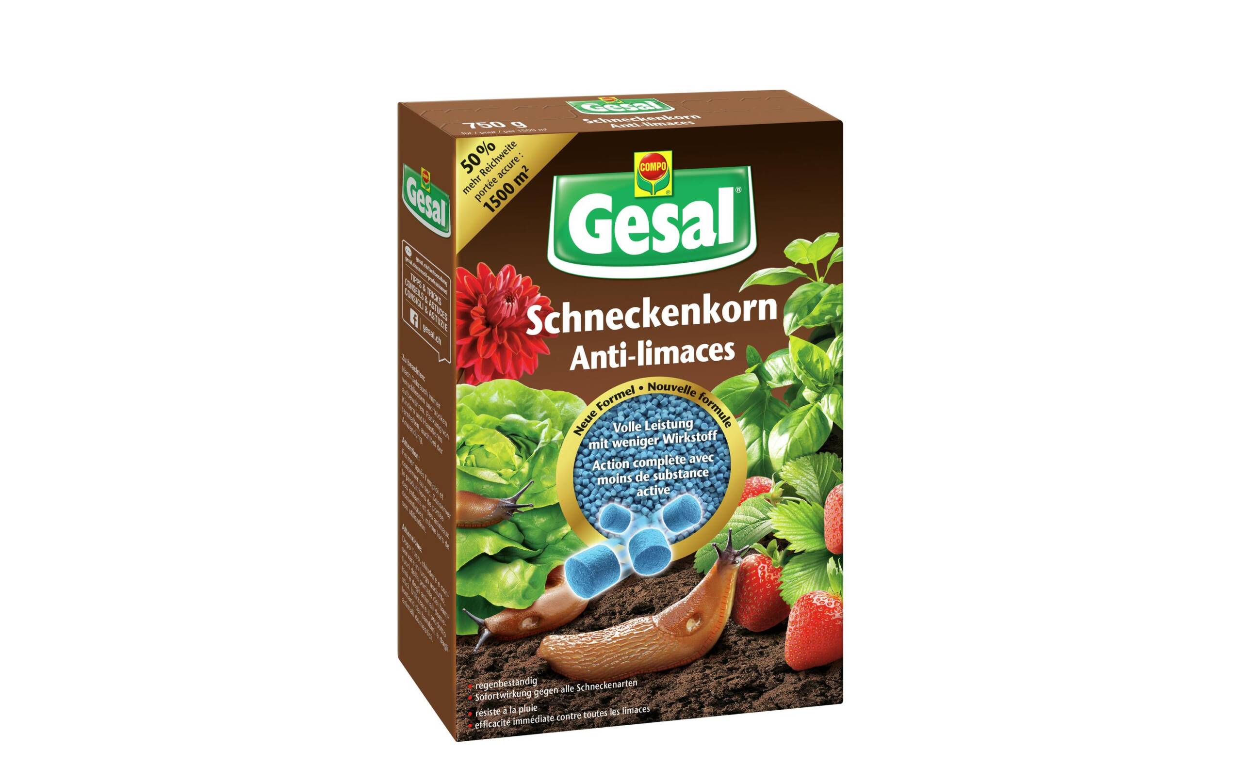 Gesal Schneckenkorn 750 g