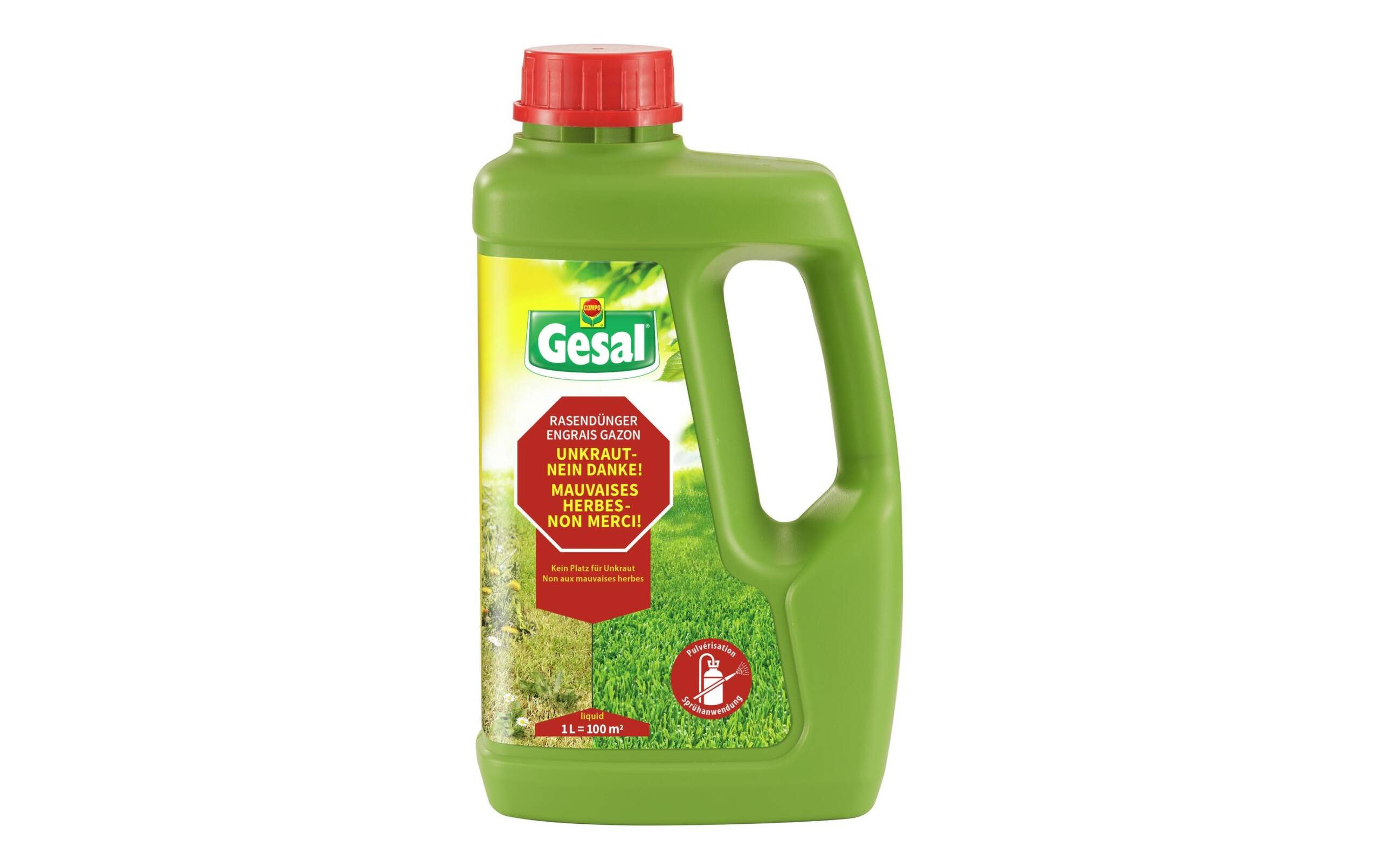 Gesal Rasendünger Unkraut-Nein danke! 1L