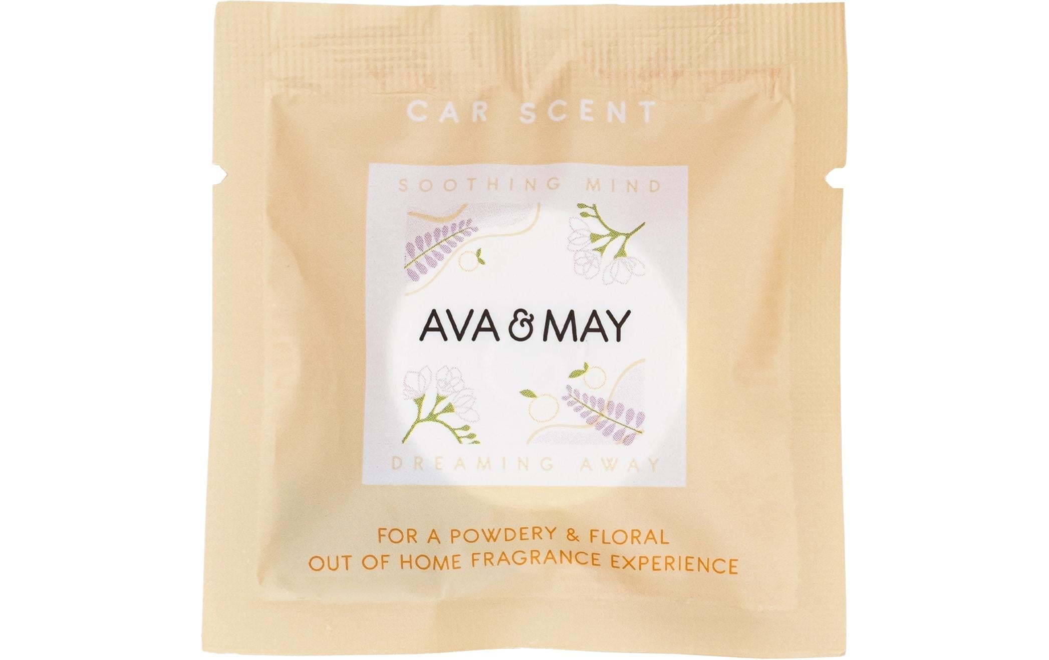 AVA & MAY Autoduft Soothing Mind parfümiert.Polymer,Lavendel,Freesie&Sandelh