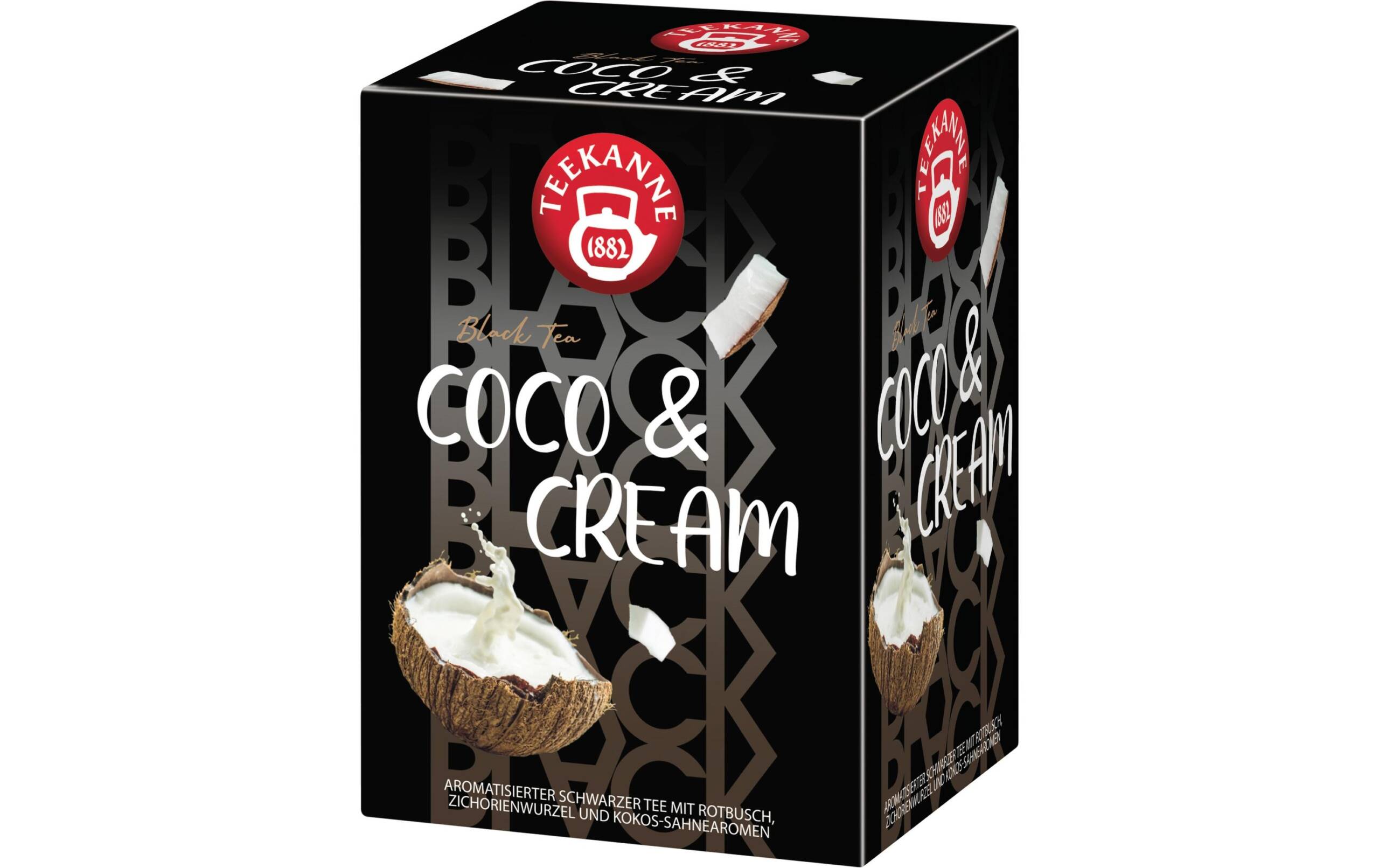 Black Tea Coco & Cream 15 Stück