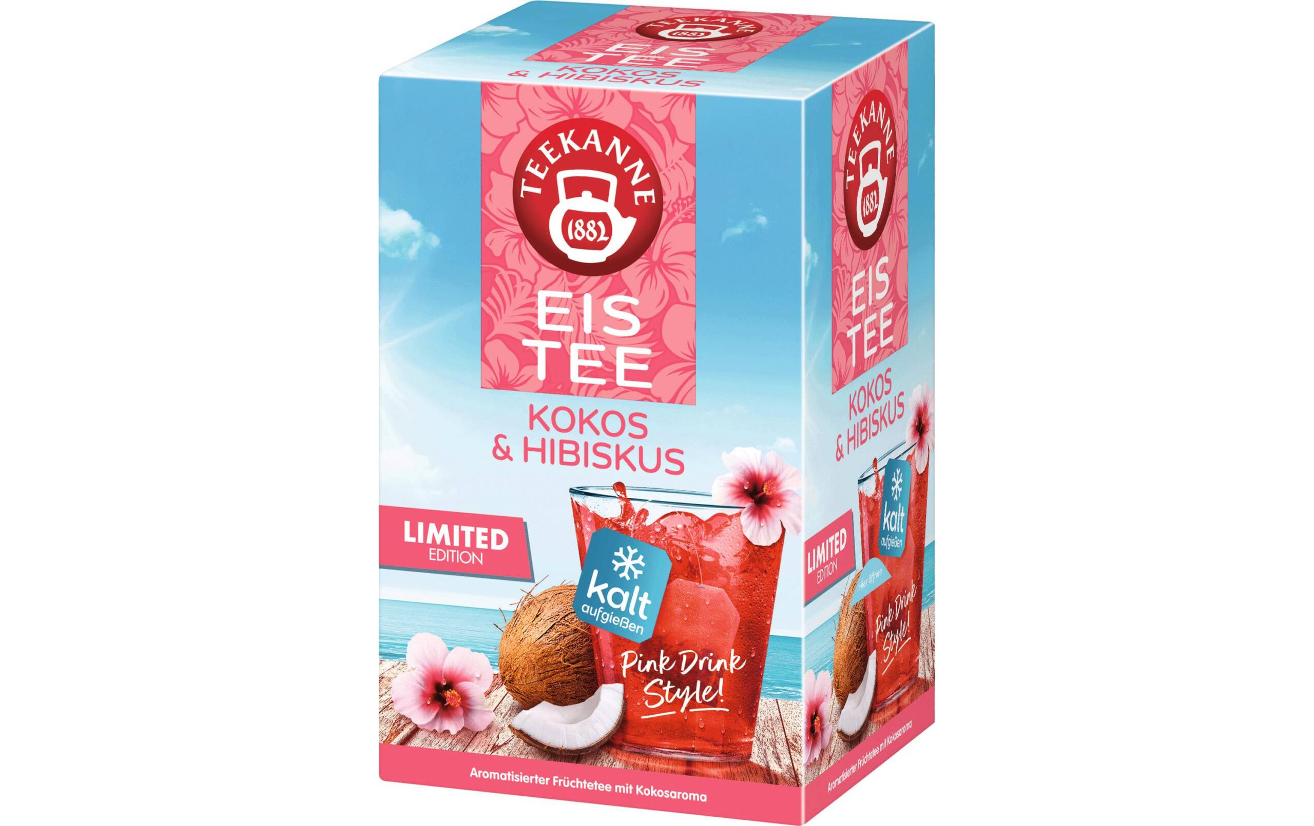 Cool Sensations Ice Tea Kokos-Hibiskus 18 Stück