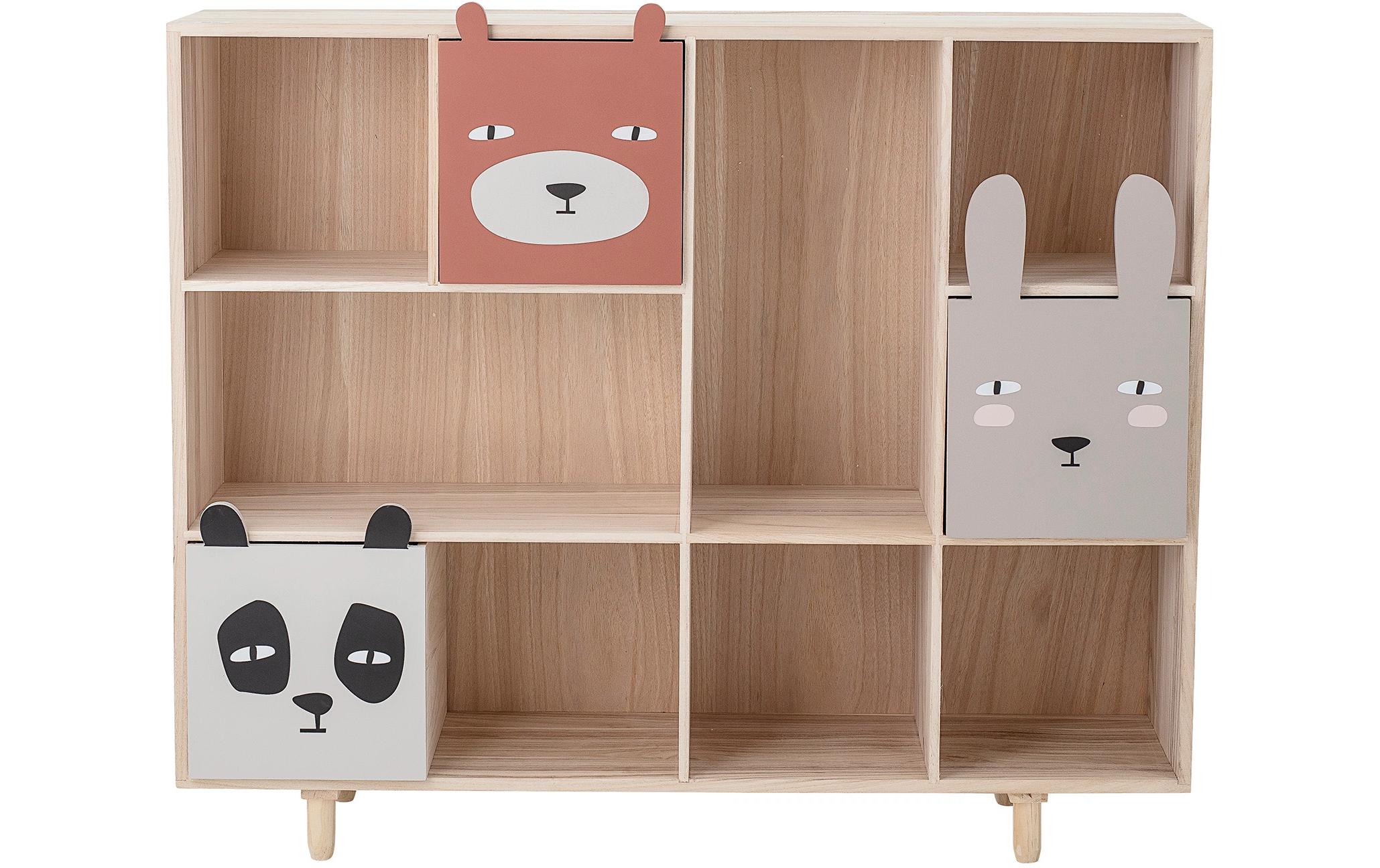 Bloomingville Bücherregal Calle Holz, 107x89.5x28 cm (LxHxT)