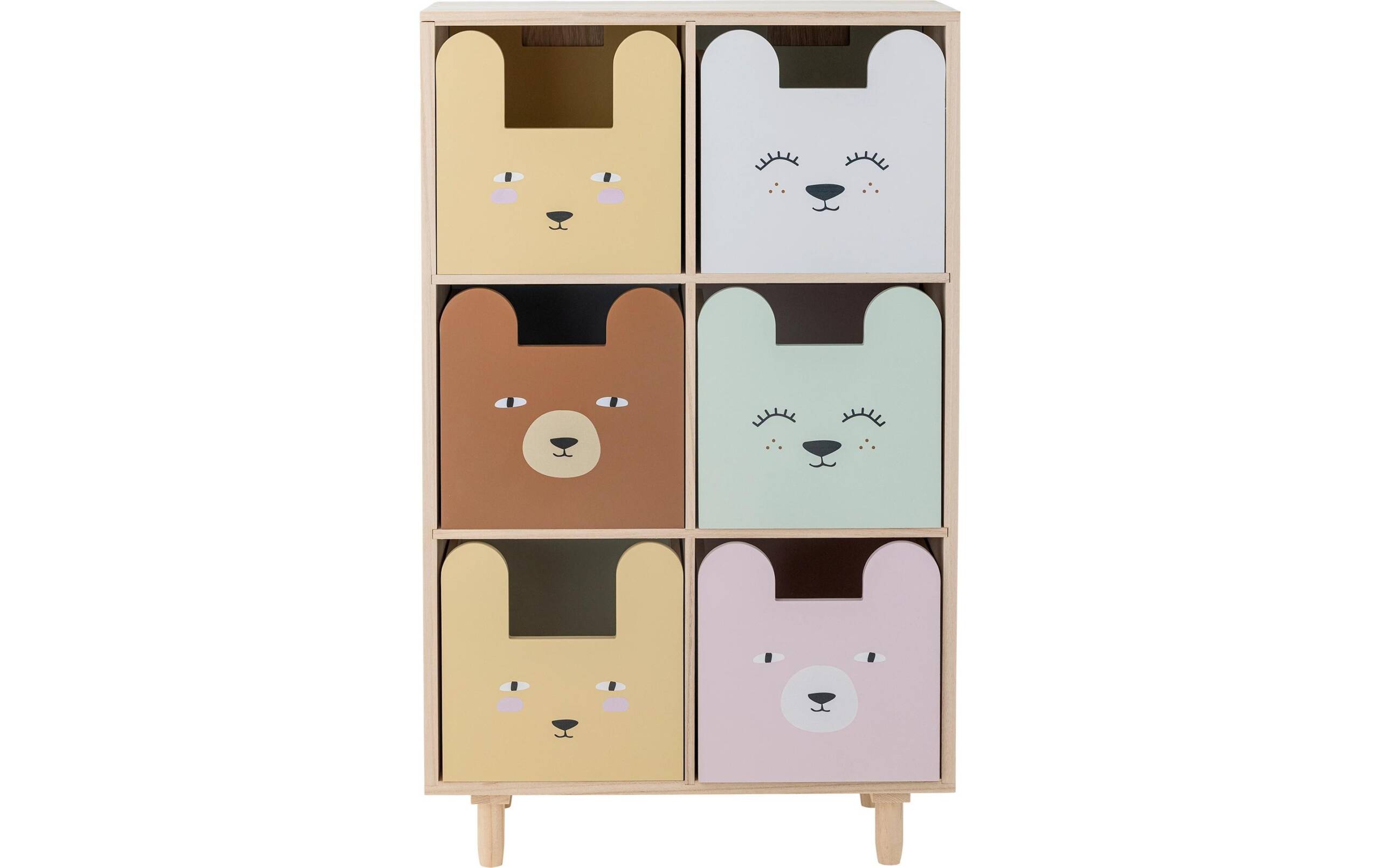 Bloomingville Regal Calle Holz, 55x88.5x25.5 cm (LxHxT)