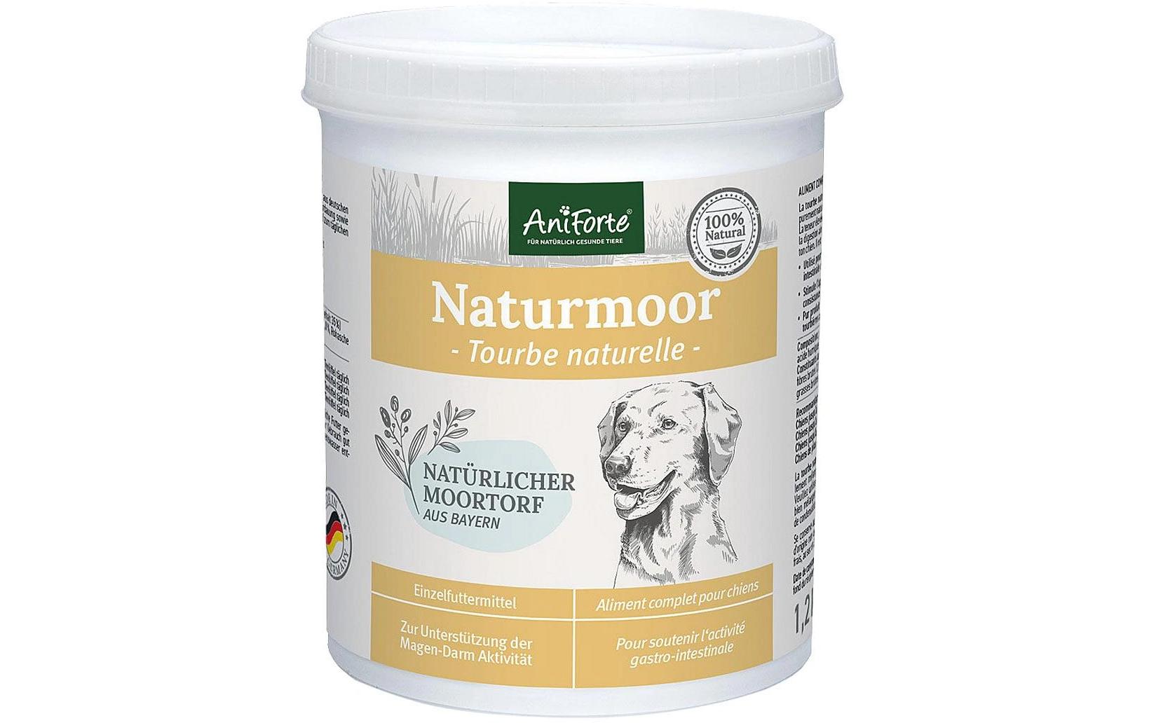 AniForte Naturmoor 1,2kg für Hunde und Katzen
