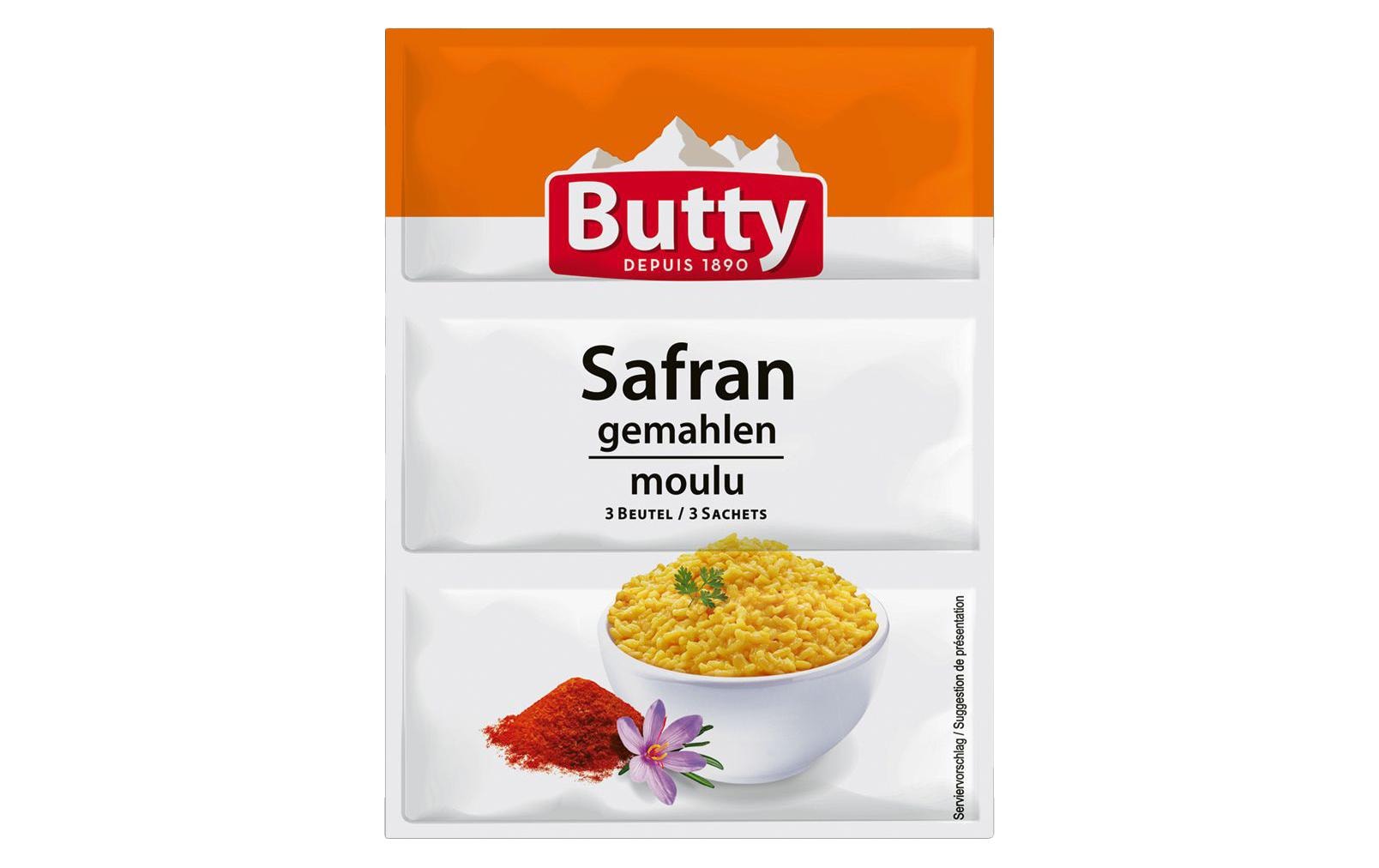 Safran gemahlen 3 x 0.125 g