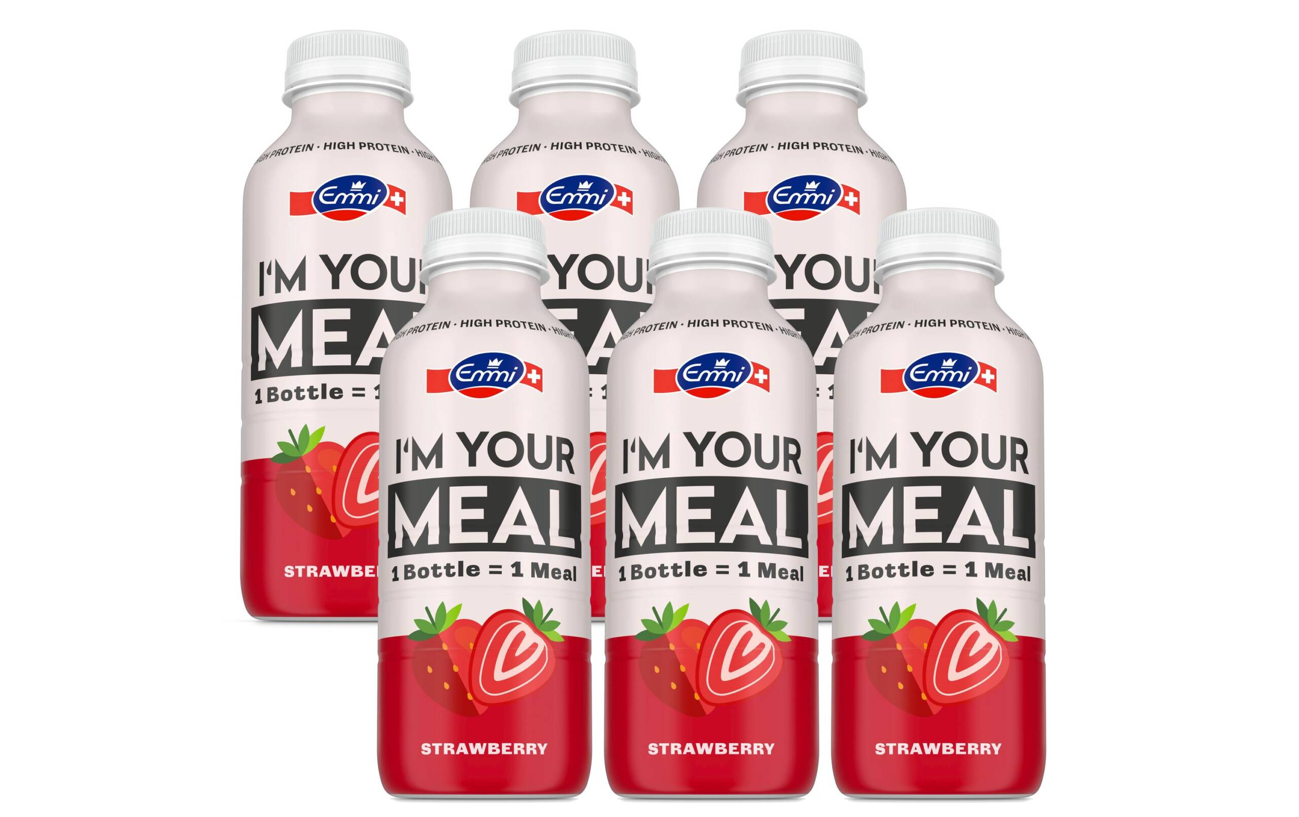 Emmi Trinkmahlzeit Strawberry 6x 500ml