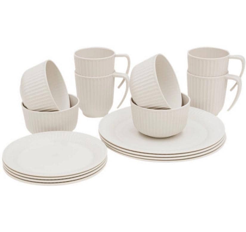 Outwell Delish  4er-Set Sandstone