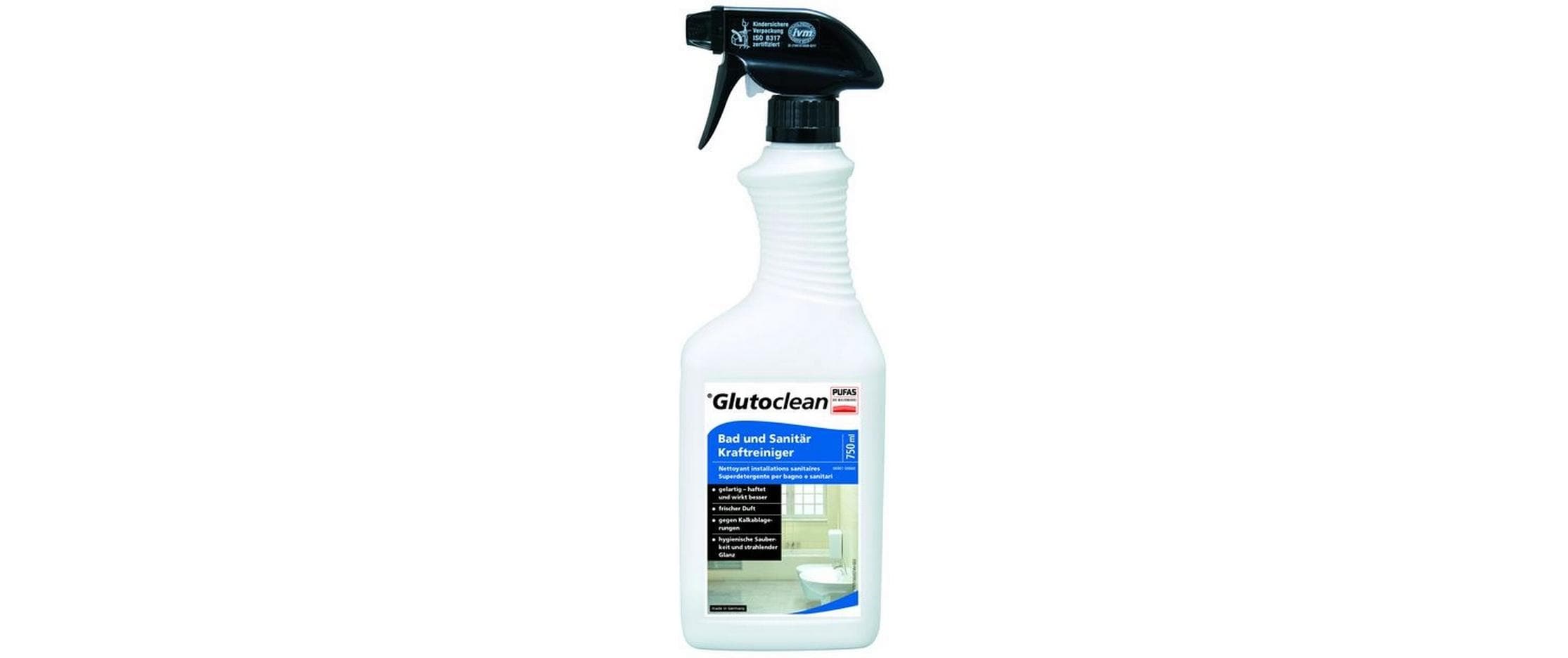 Bad und Sanitär Kraftreiniger 750 ml Glutoclean