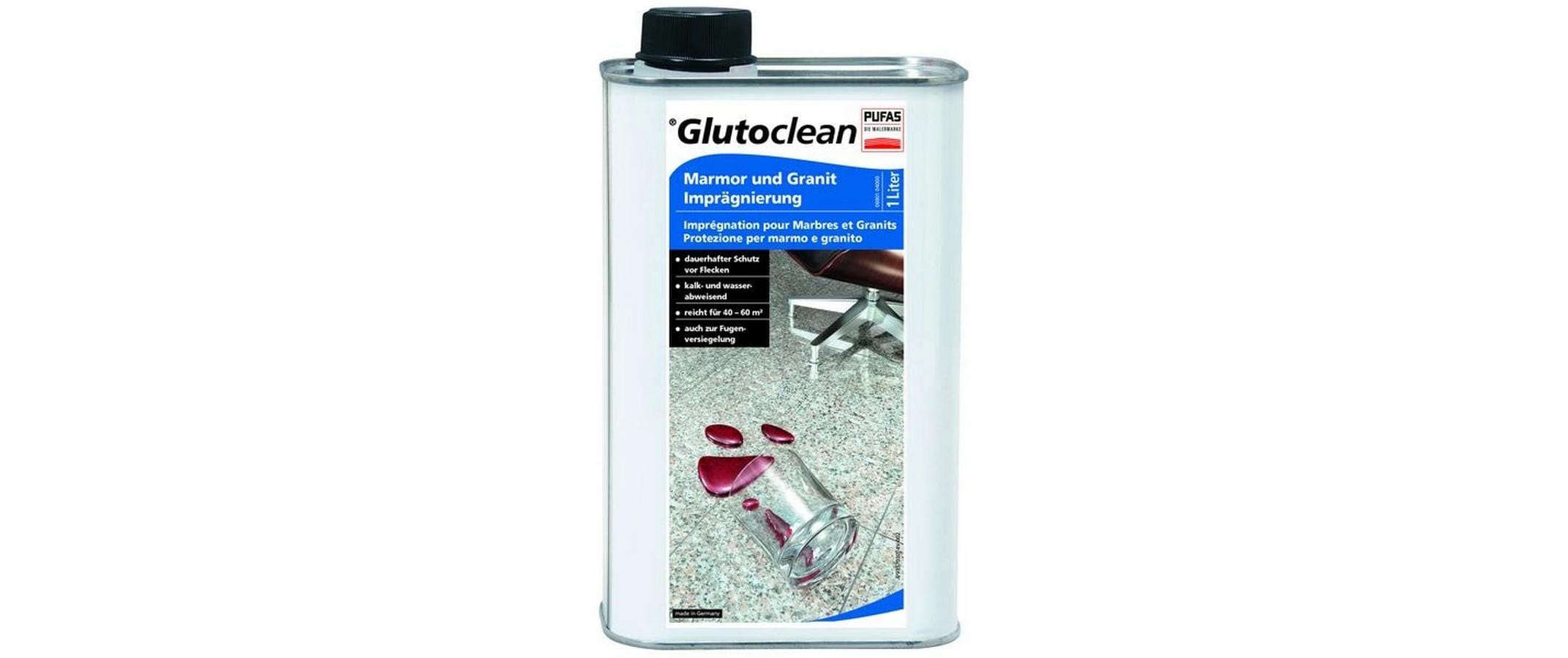 Marmor + Granit Imprägnierung 1 l Glutoclean