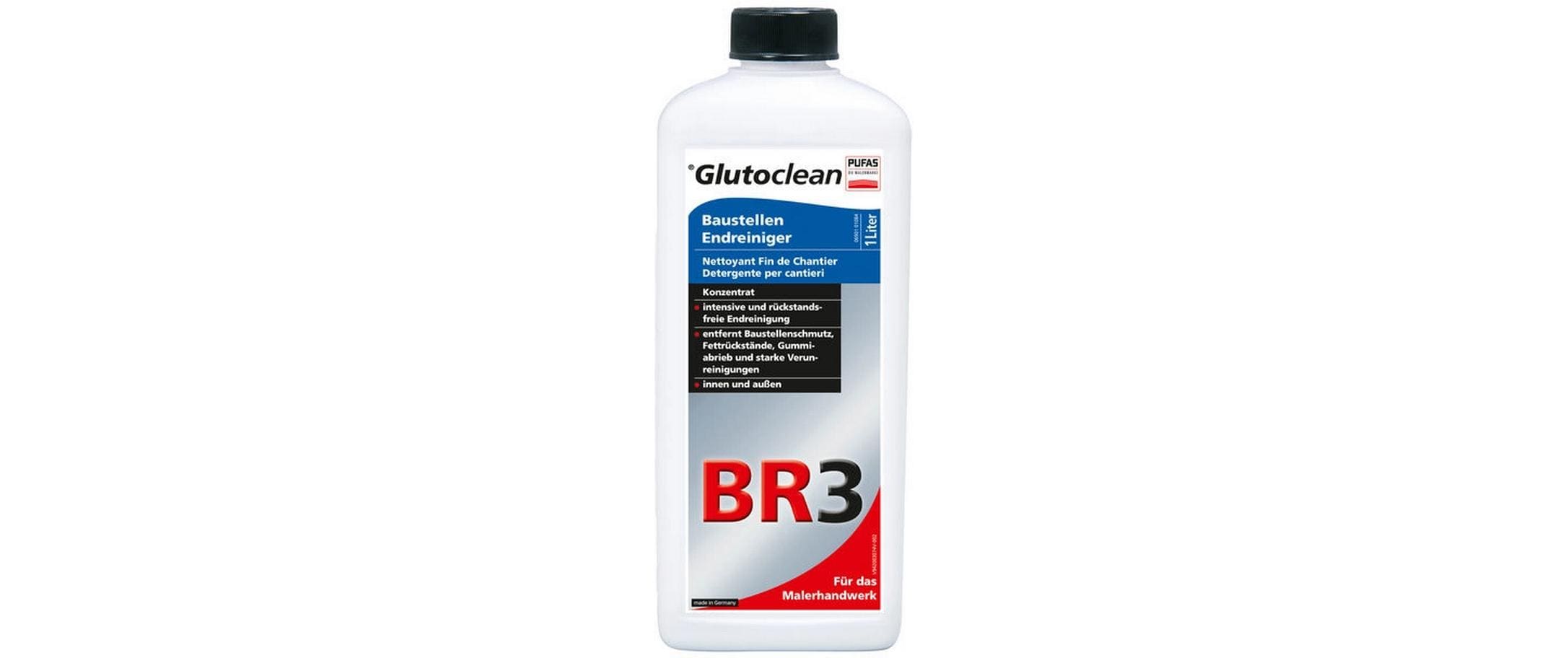 Baustellen-Endreiniger BR3 1 l Glutoclean