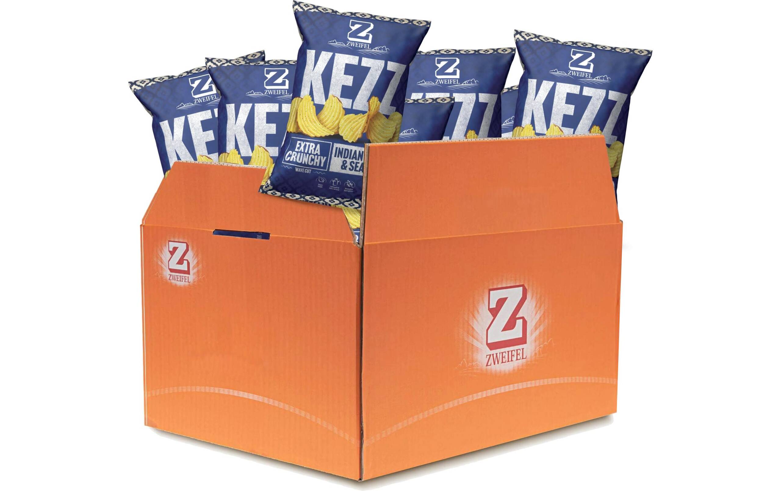 KEZZ Chips Pepper & Salt 20 x 35 g