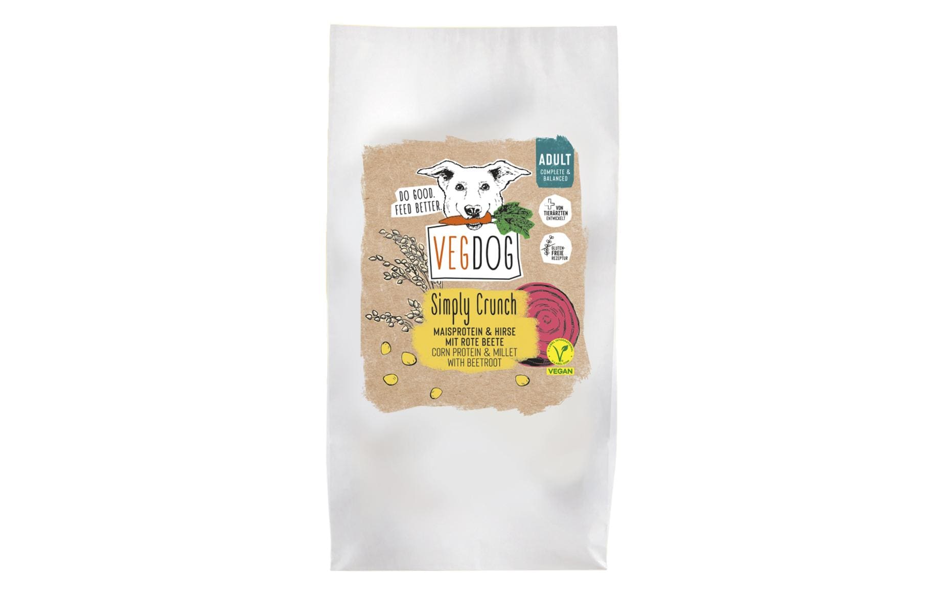 Vegdog Simply Crunch 2kg – Bild 2