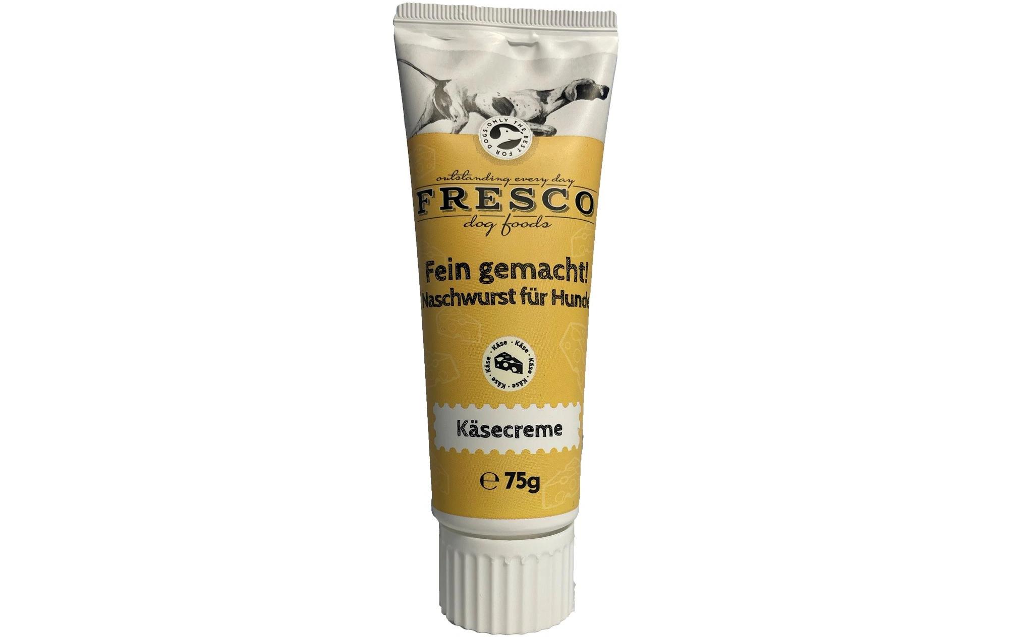 Fresco Naschwurst für Hunde Käsecreme 75 g