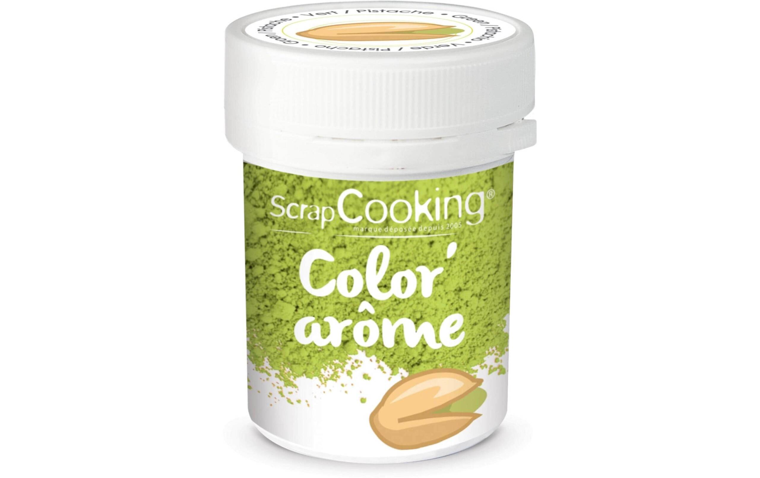 Lebensmittelfarbe mit Aroma Pistazie Pulver 10 g