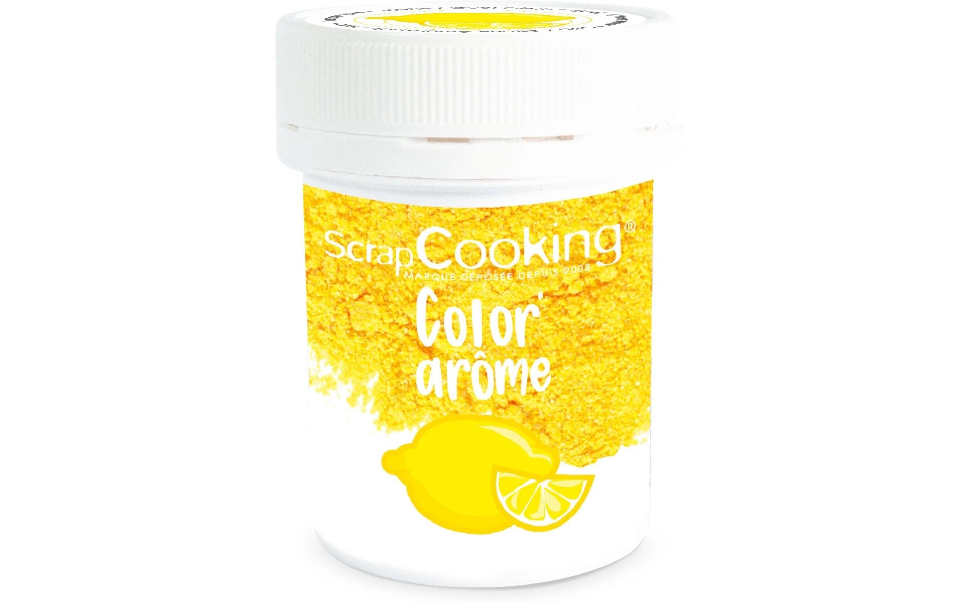 Lebensmittelfarbe mit Aroma Zitrone Pulver 10 g