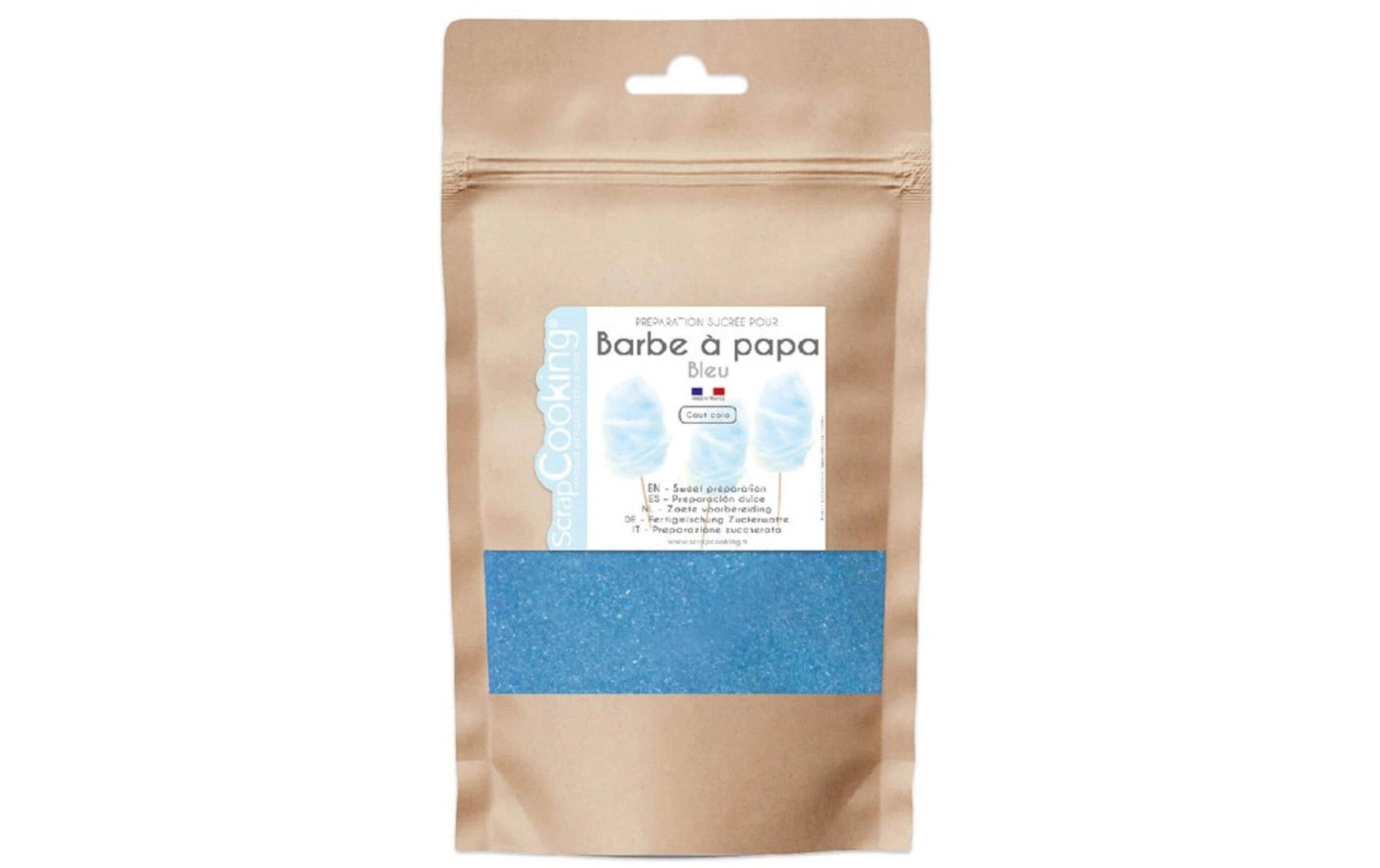 Fertigmischung Zuckerwatte Colageschmack 160 g blau