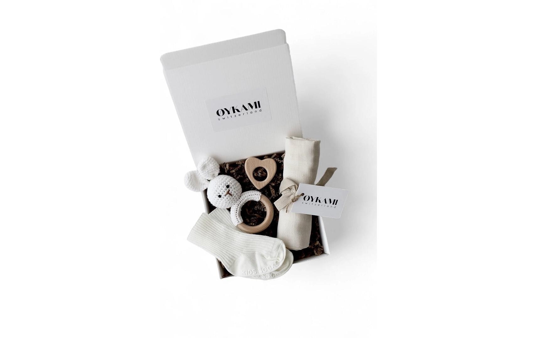 Oykami Geschenkbox Sizilien Hase - Weiss