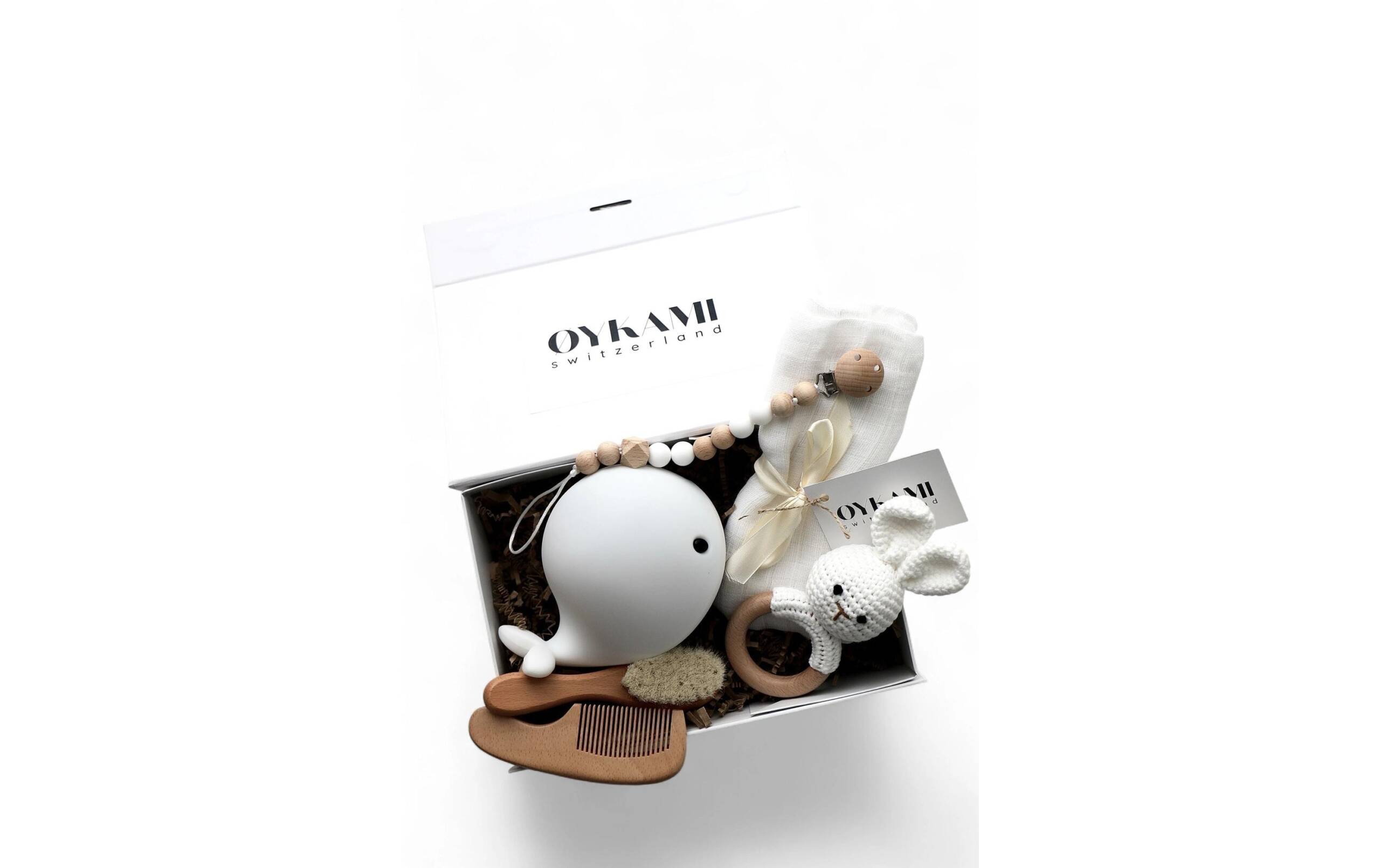 Oykami Geschenkbox Weiss Athen mit Wal
