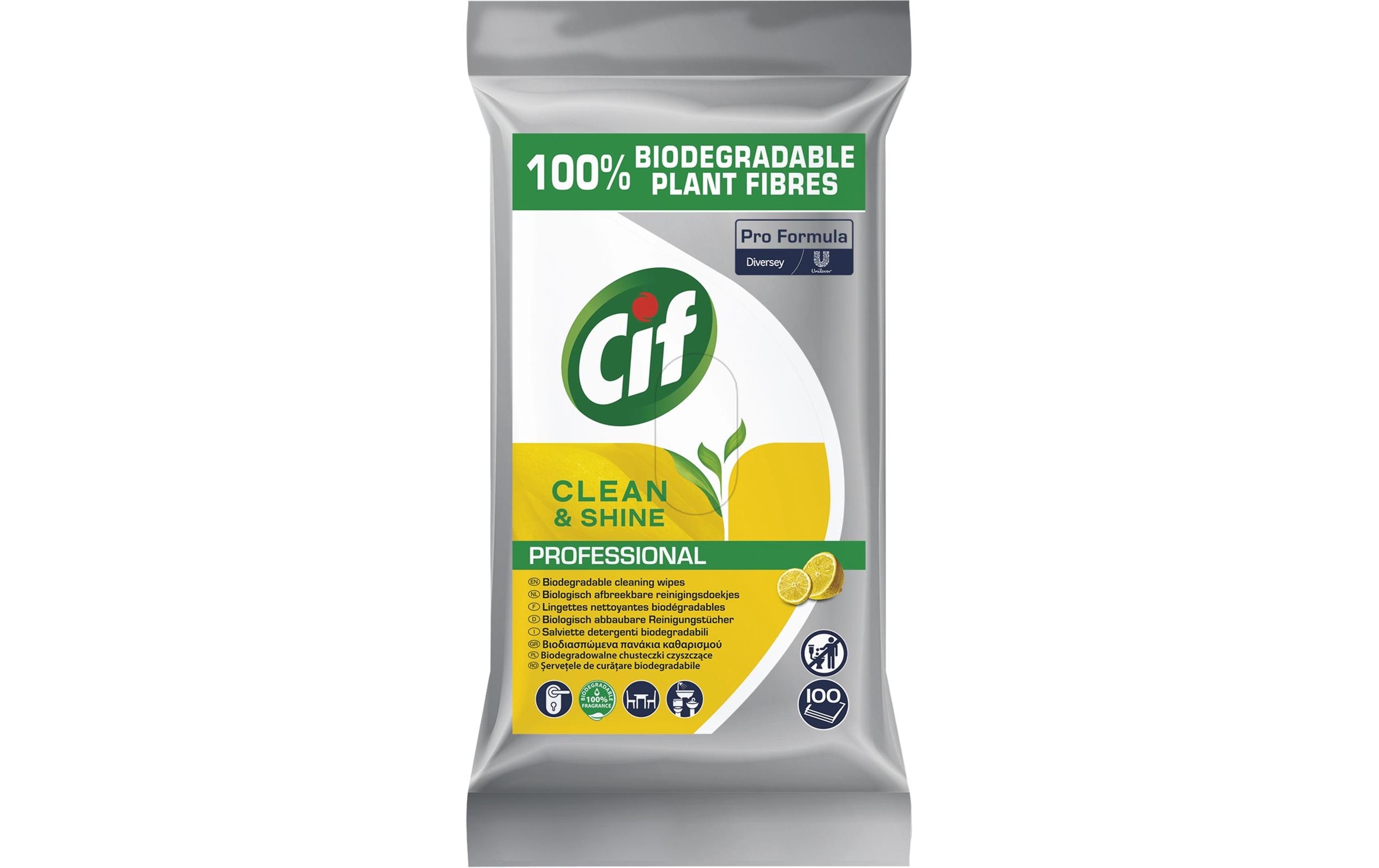 Cif Professional Allzweck-Reinigungstücher 100 Stück