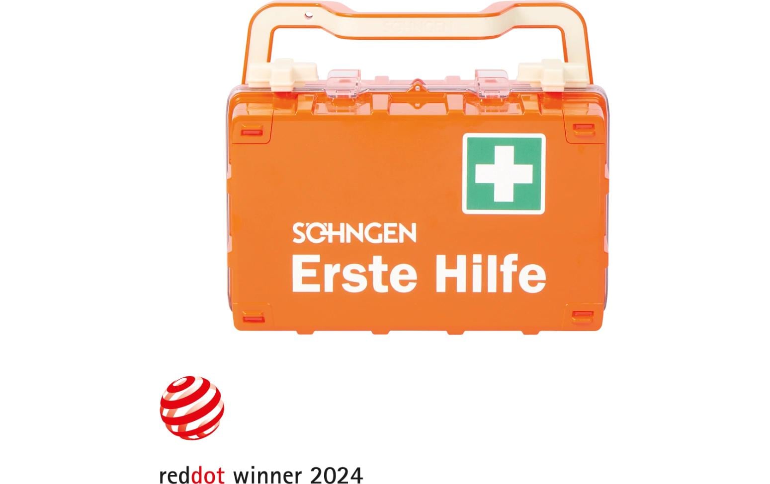 Söhngen DYNAMIC-GLOW orange S Norm DIN 13157 - inklusive Wandhalterung