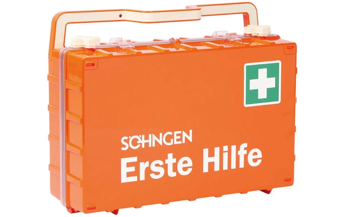 Söhngen DYNAMIC-GLOW orange L Standard DIN 13169 - inkl Wandhalterung