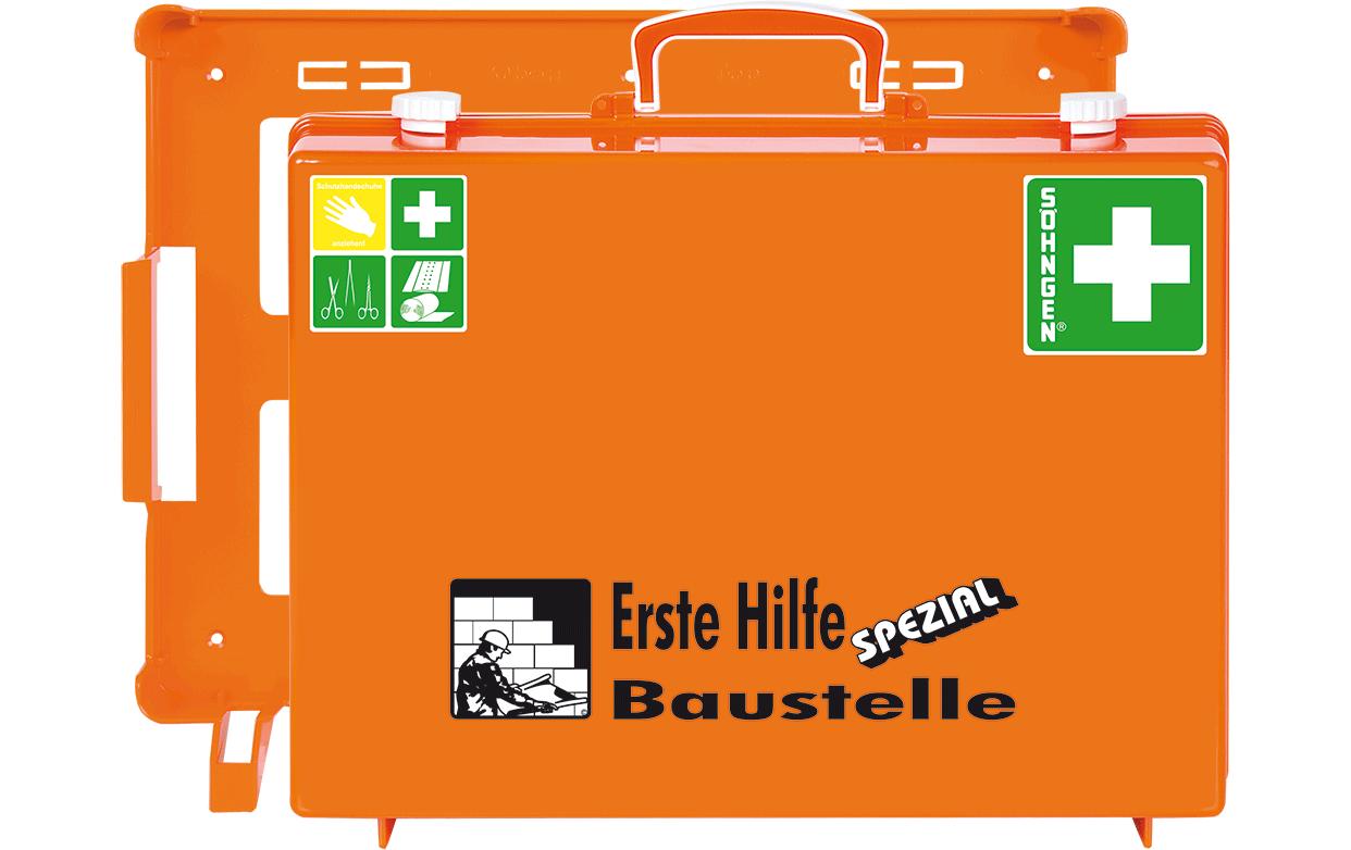 Söhngen Erste-Hilfe SPEZIAL MT-CD Baustelle Norm DIN 13157 + Zusatz Baustelle