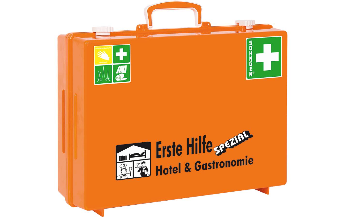 Söhngen Erste-Hilfe SPEZIAL MT-CD Norm DIN 13157 + Zusatz Hotel & Gastronomie