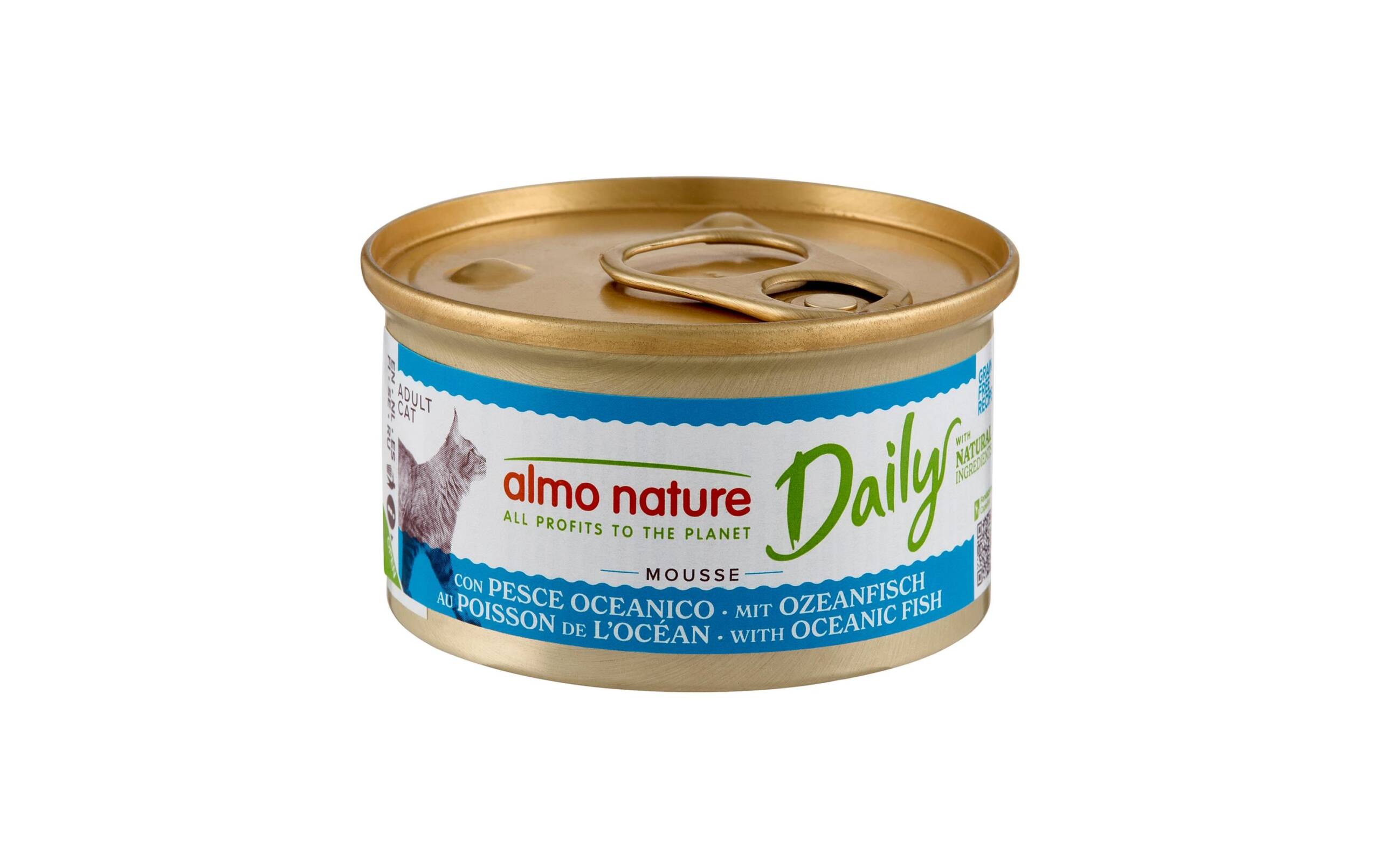 Almo Nature Nassfutter Daily Mousse 85g Ozeanfisch