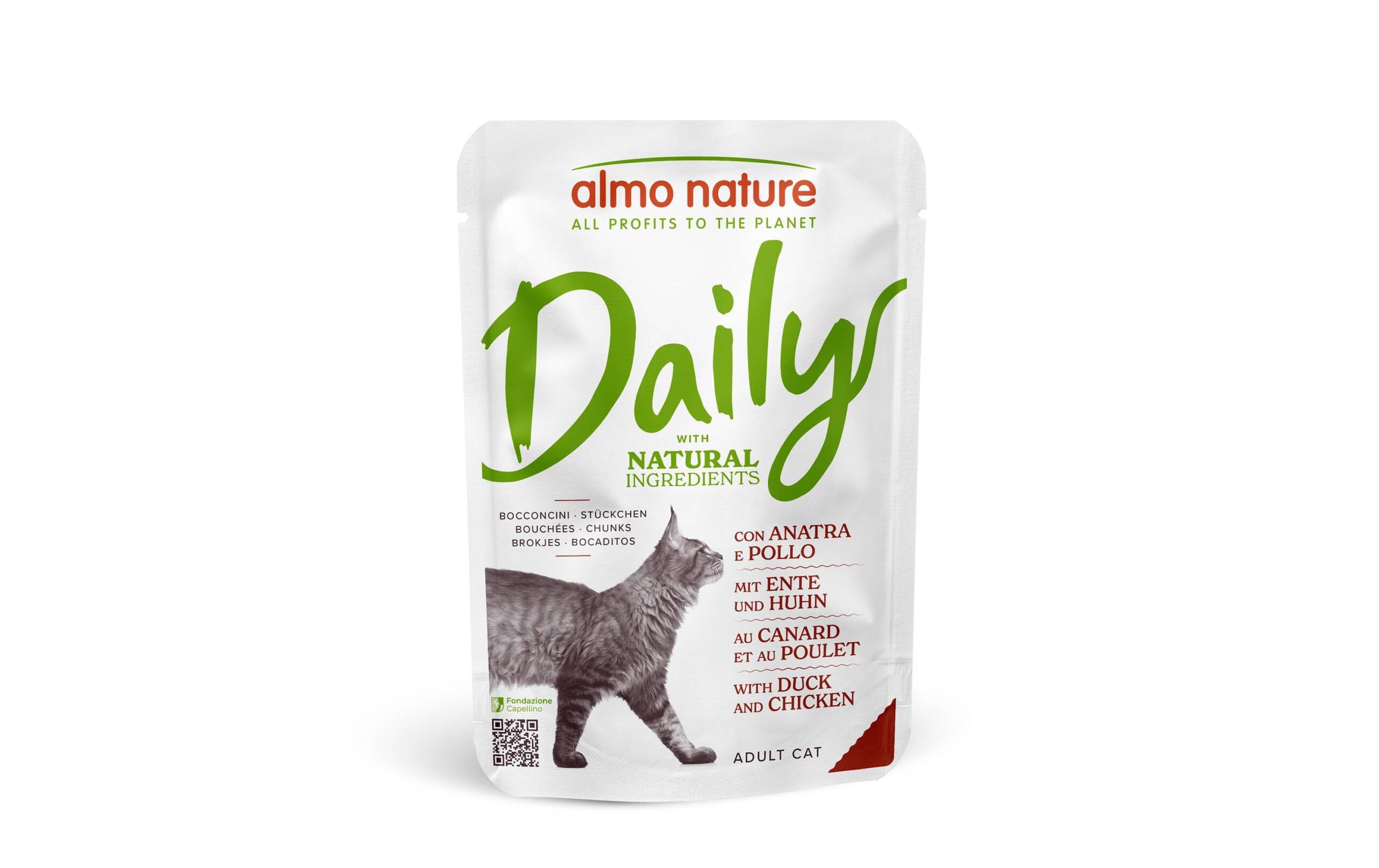 Almo Nature Nassfutter Daily 70g Huhn & Ente
