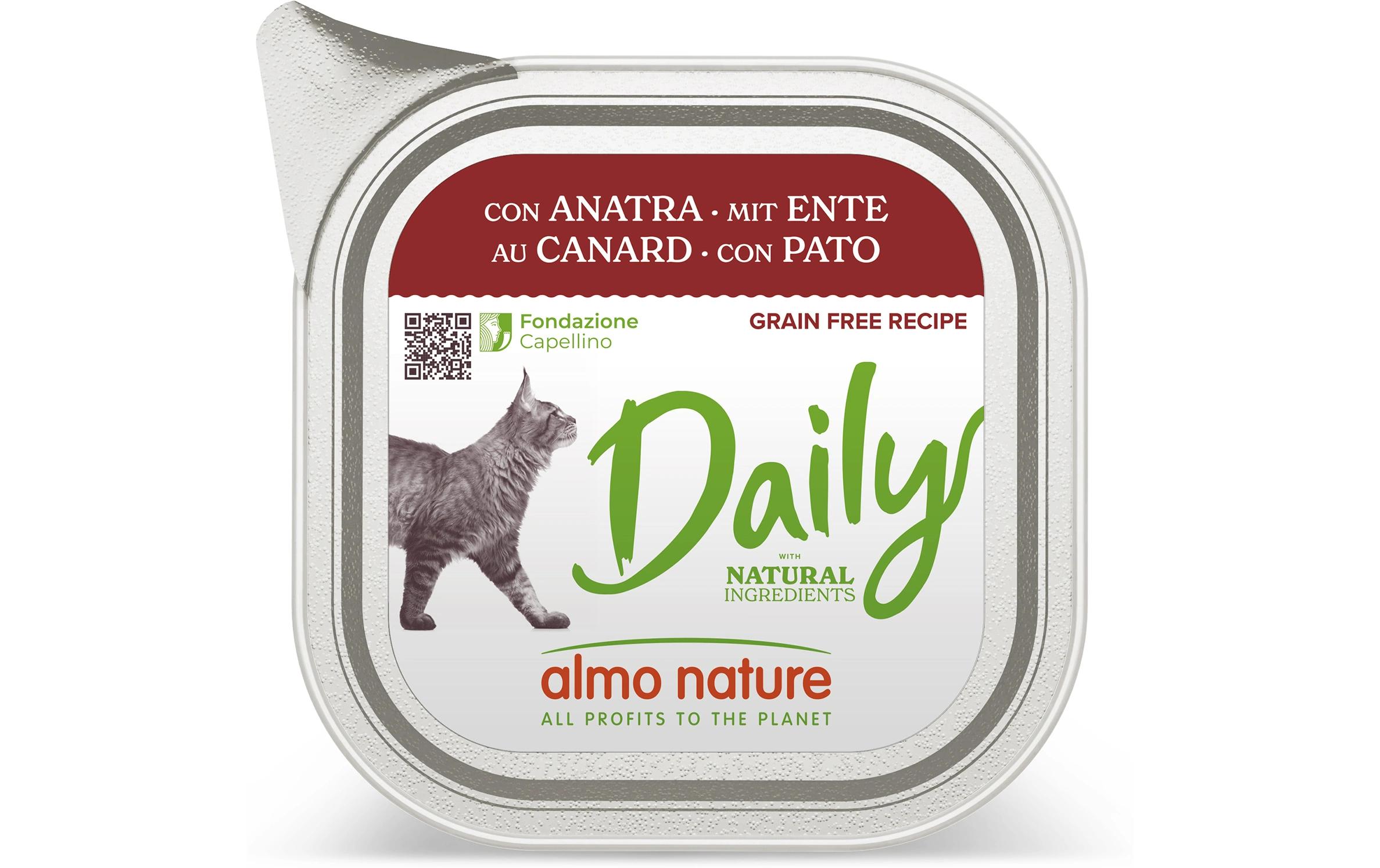 Almo Nature Nassfutter Daily 100g Ente