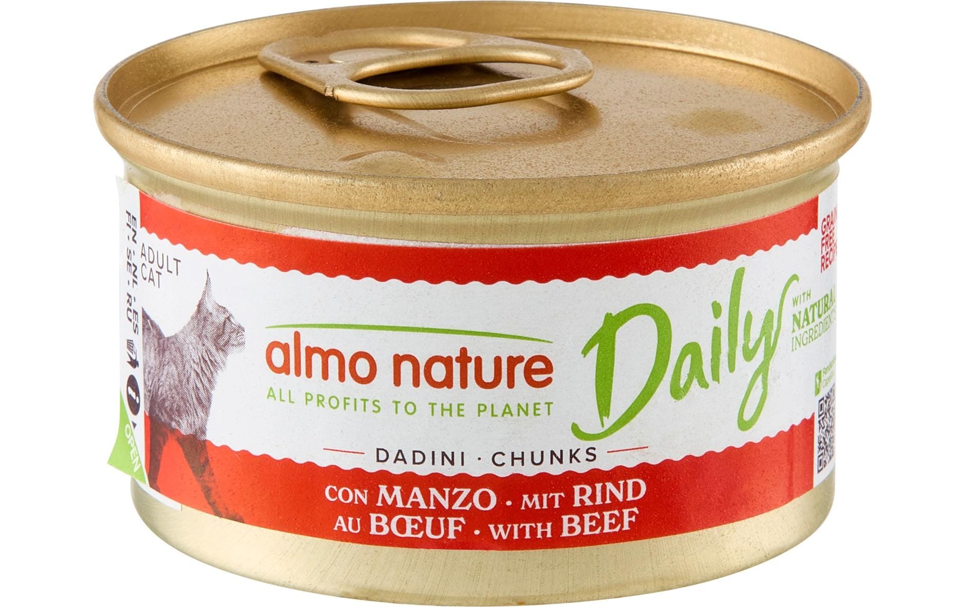 Almo Nature Nassfutter Daily 85g Rind