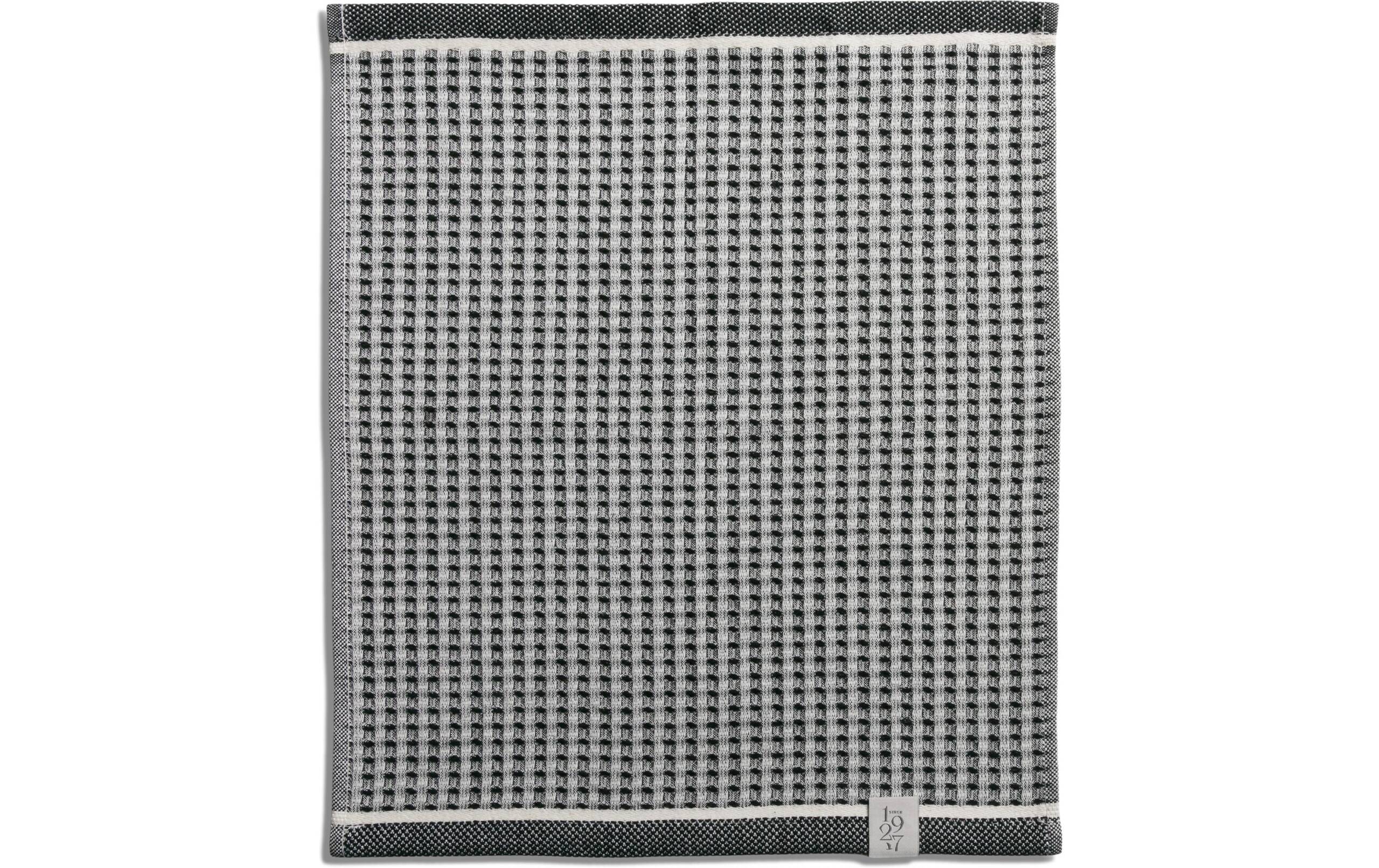 Möve Seiftuch New Heritage Waffelp. black/nature