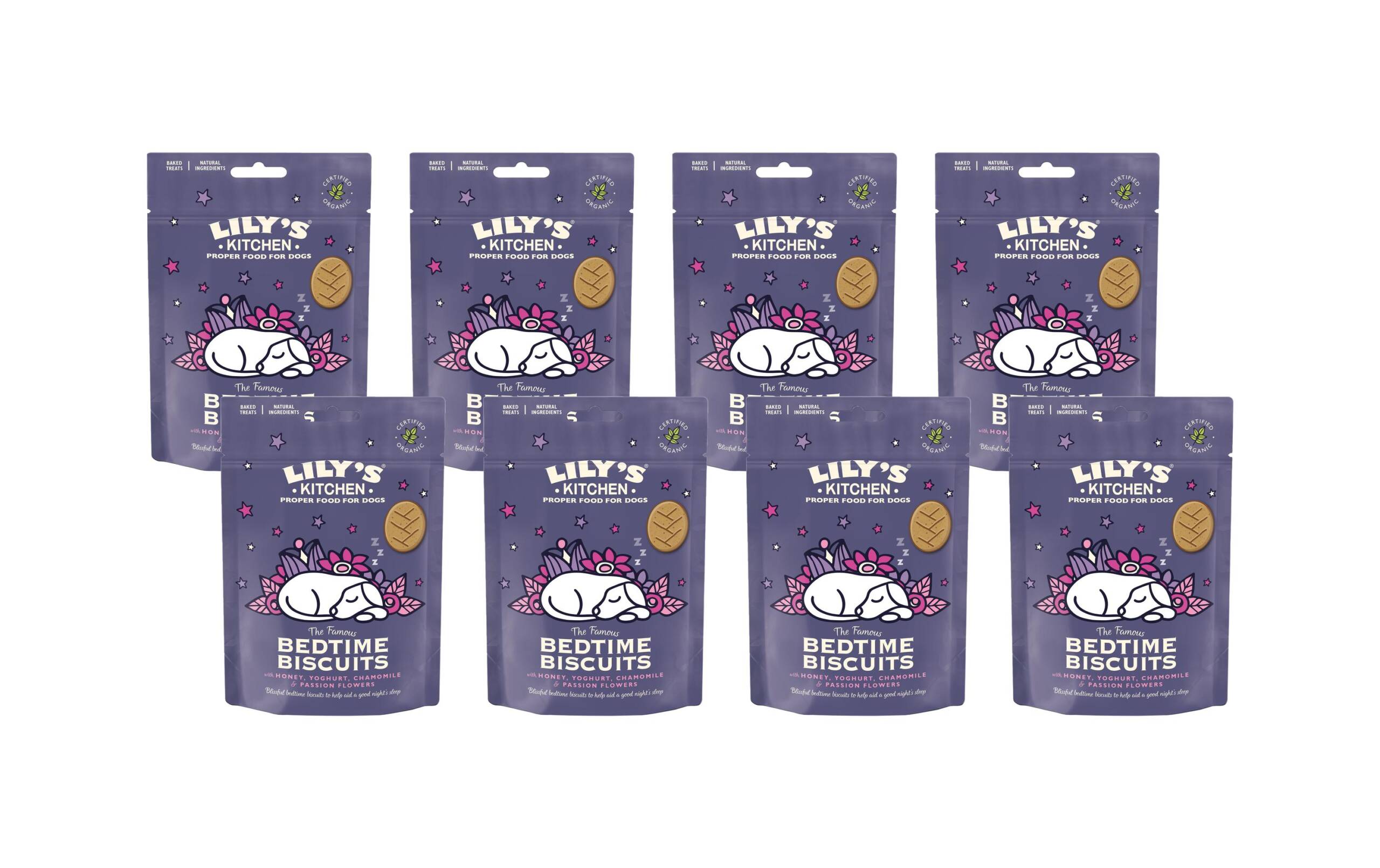 Lilys Kitchen Organic Bedtime Biscuits Kit 8x80g