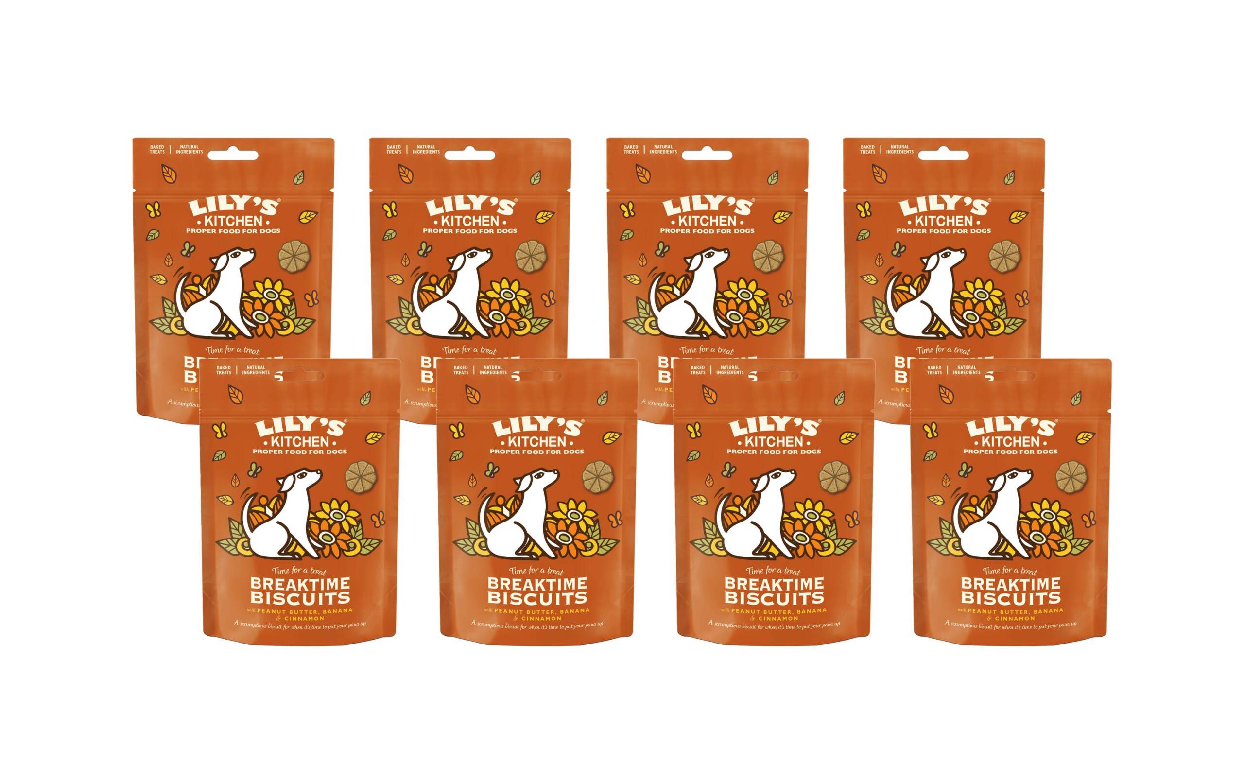 Lilys Kitchen Breaktime Biscuits Kit 8x80g